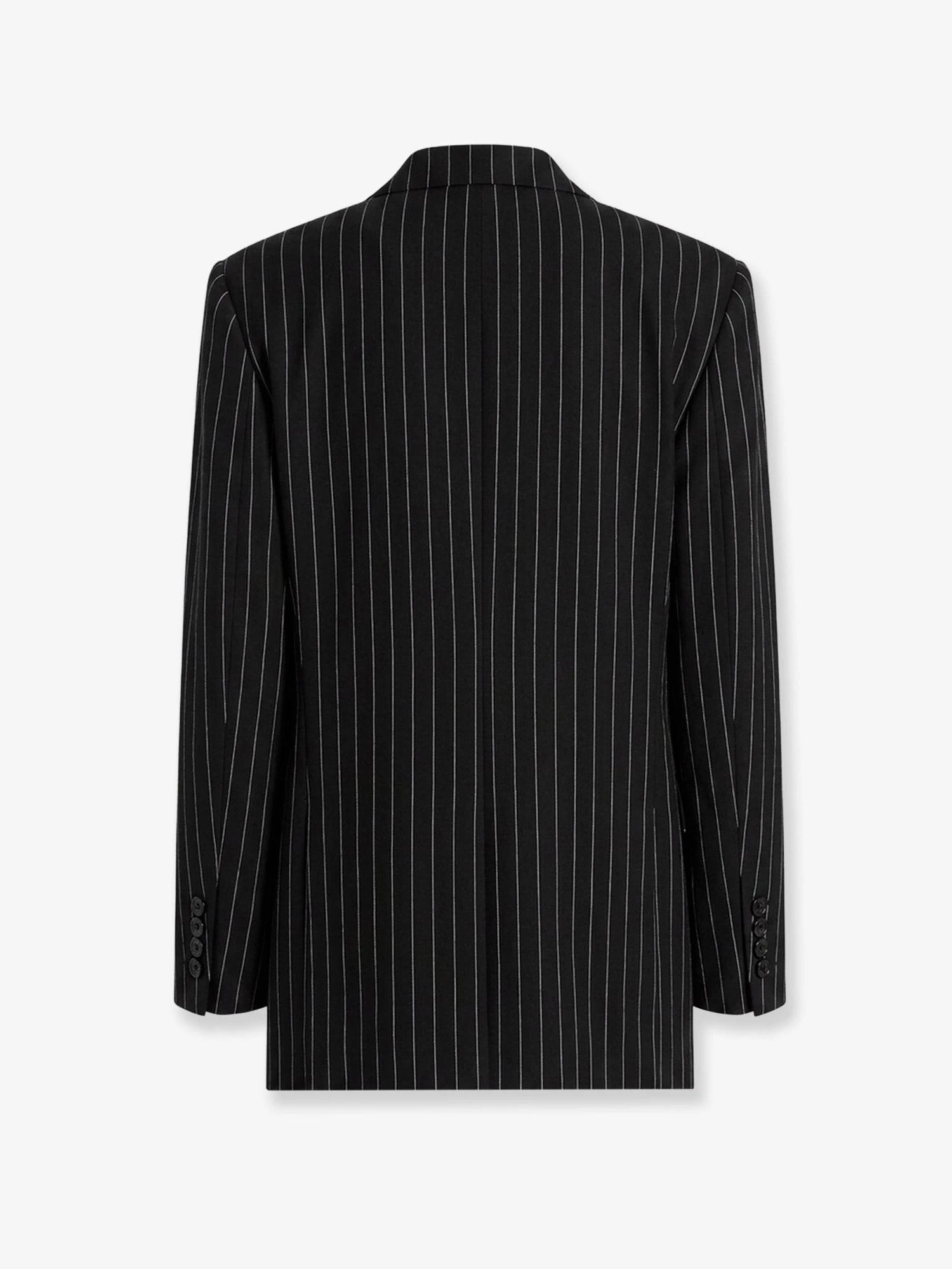 Sicilia wool and linen blend blazer with pinstripe pattern.webp