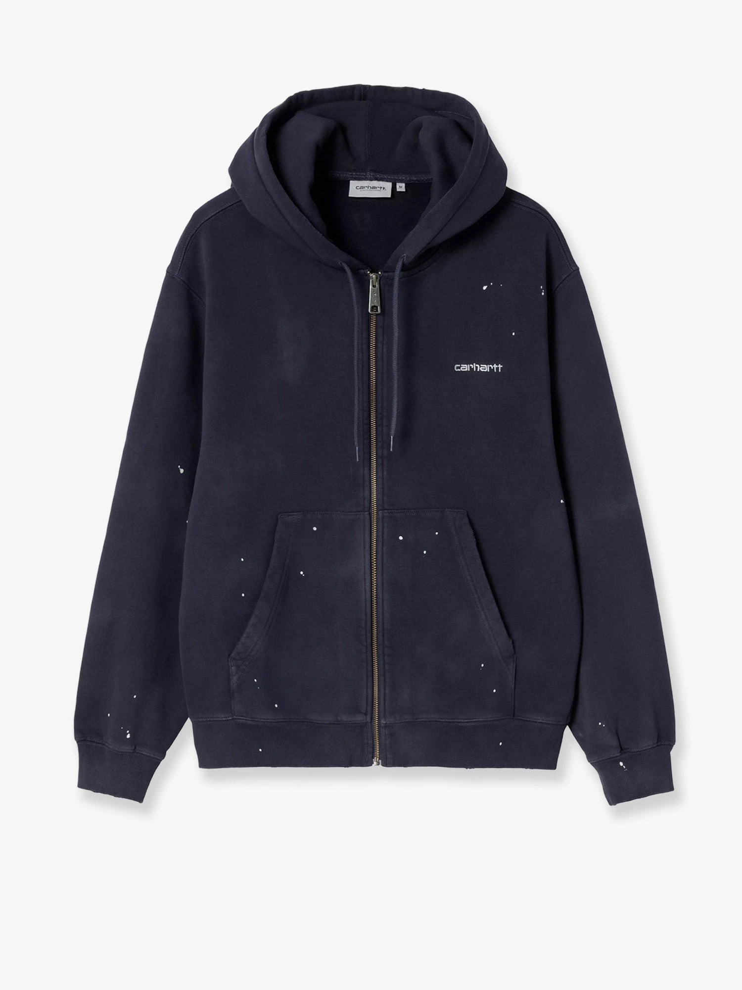 Hooded Painter cotton sweatshirt with embroidered logo on the front.webp