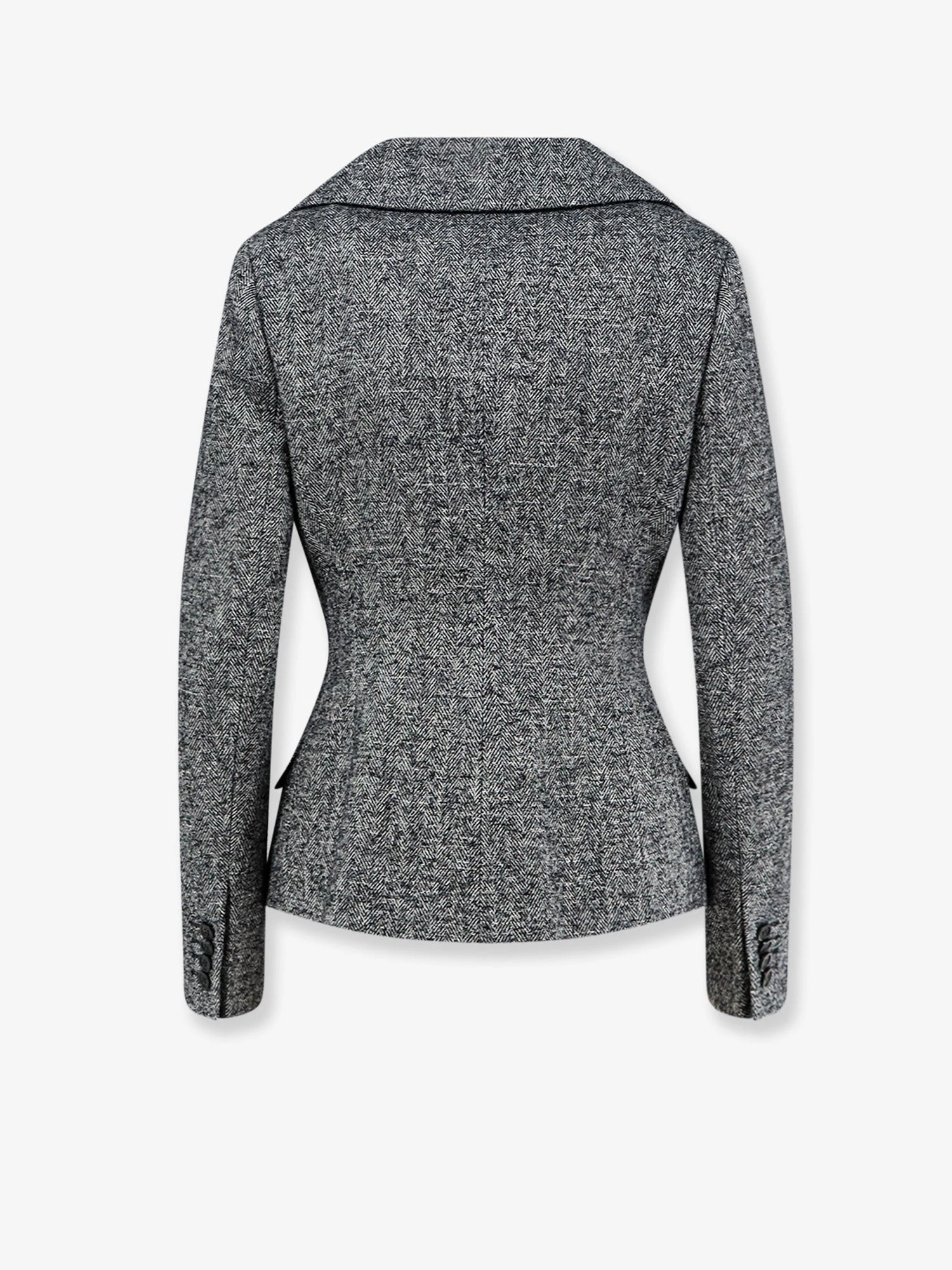 Bouclette Chevron Blazer.webp