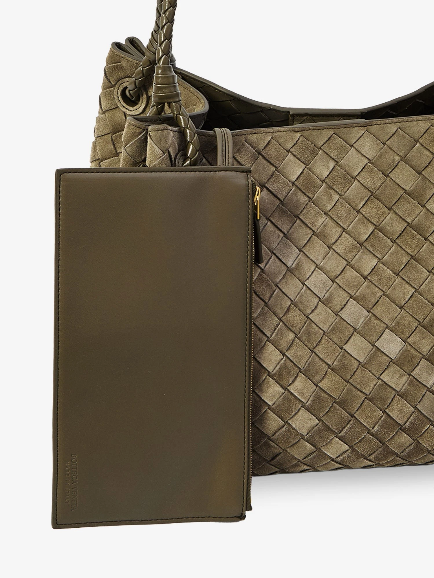 Parachute Large suede shoulder bag.webp