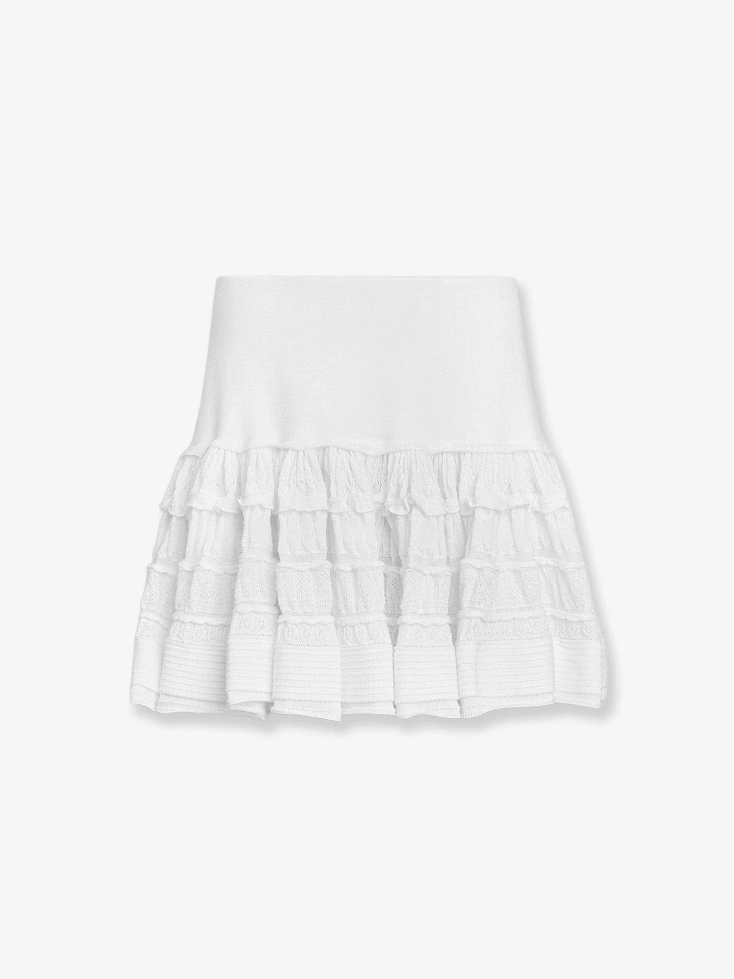 Ruffle virgin wool skirt.webp