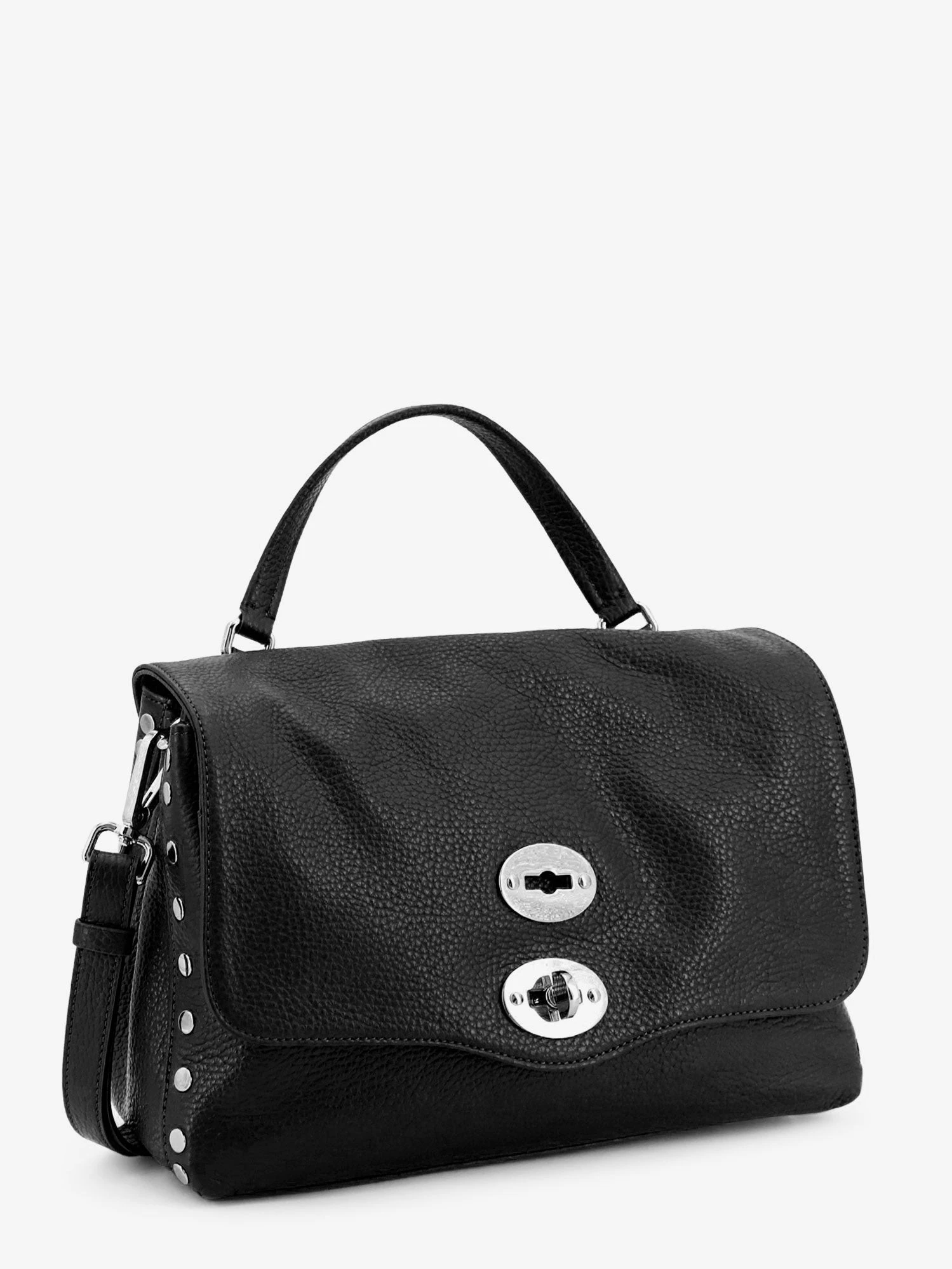 Postina® S textured leather crossbody bag.webp