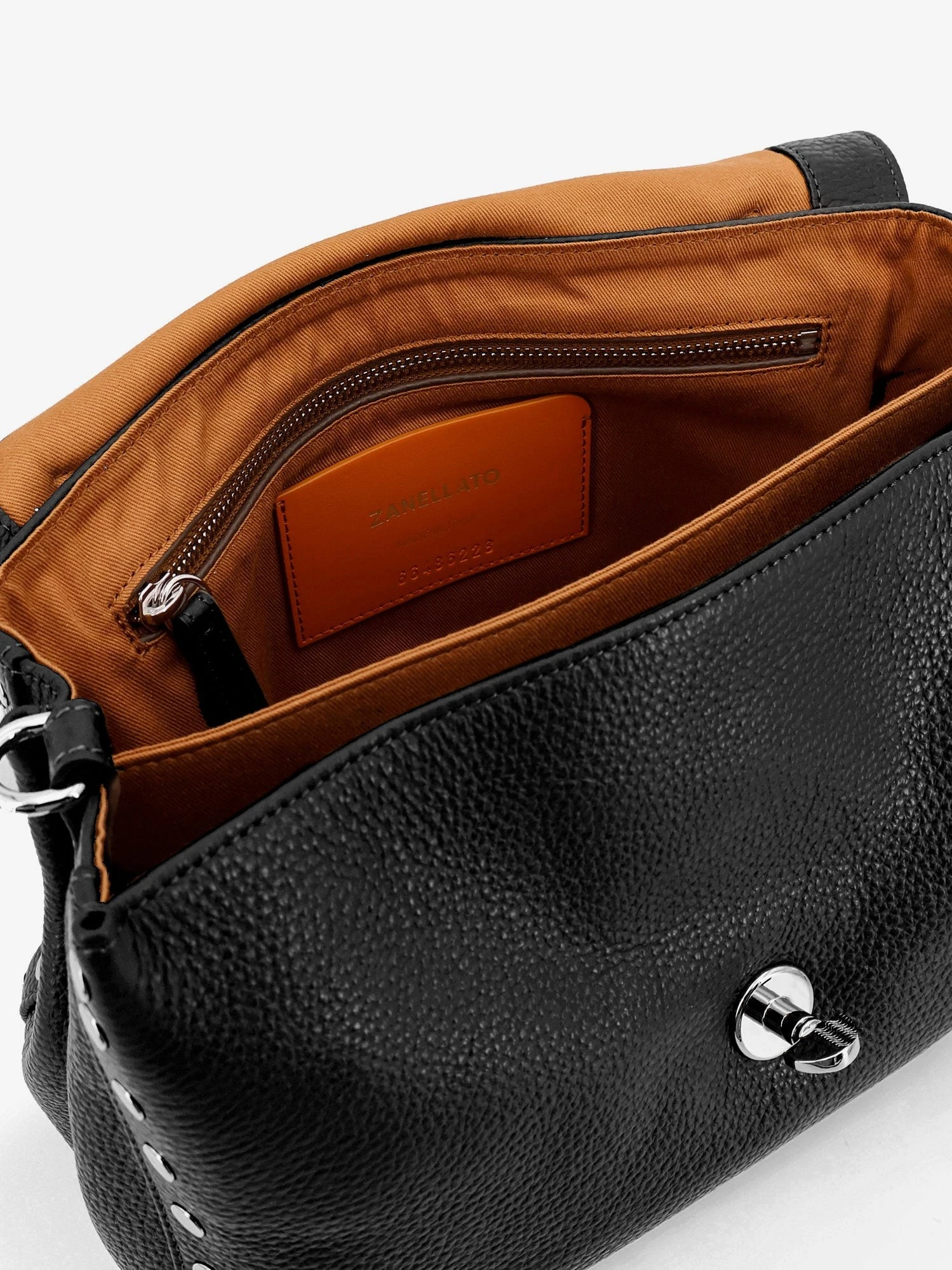 Postina® S textured leather crossbody bag.webp