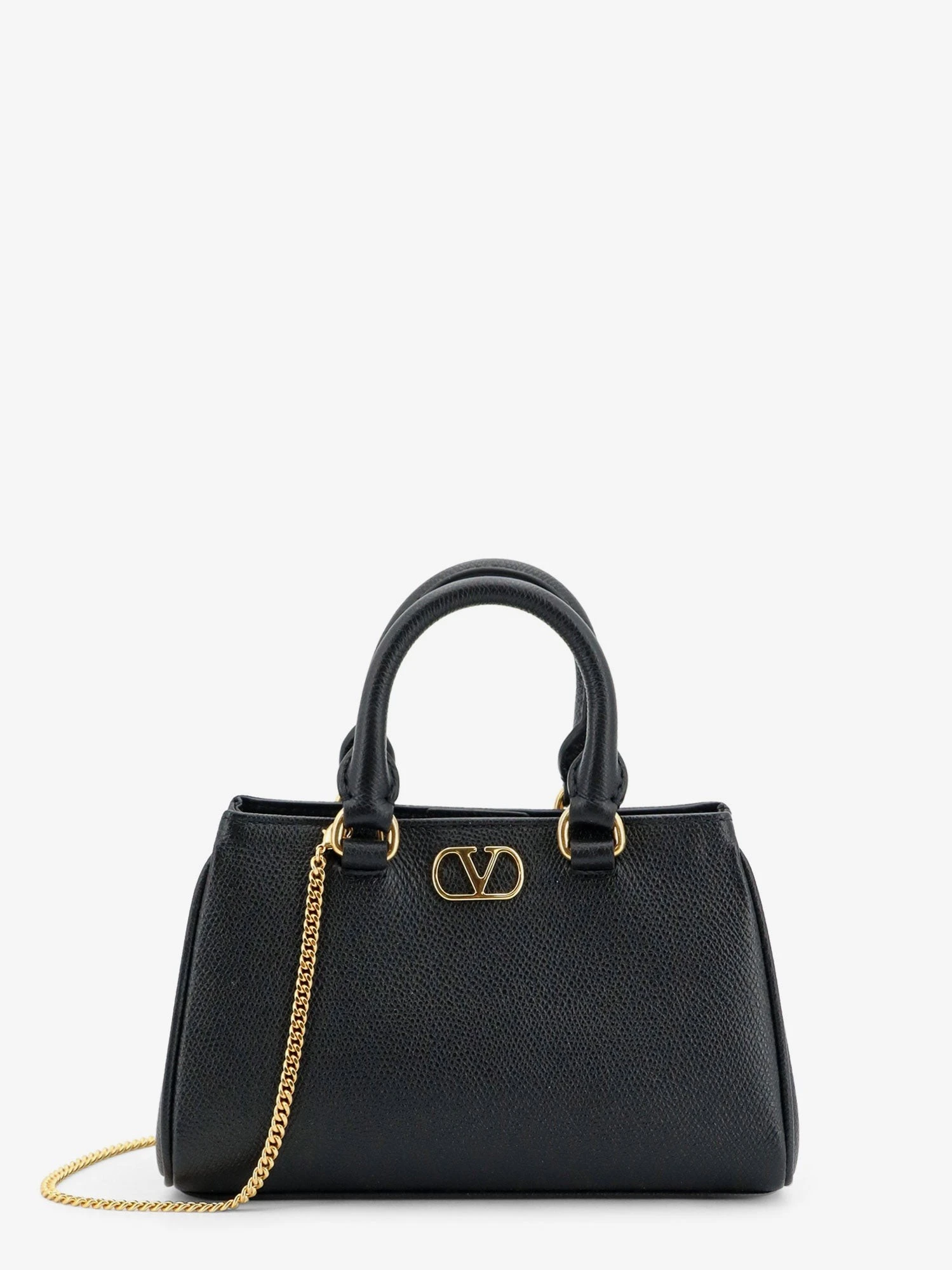 VLogo Signature Mini Leather Handbag.webp