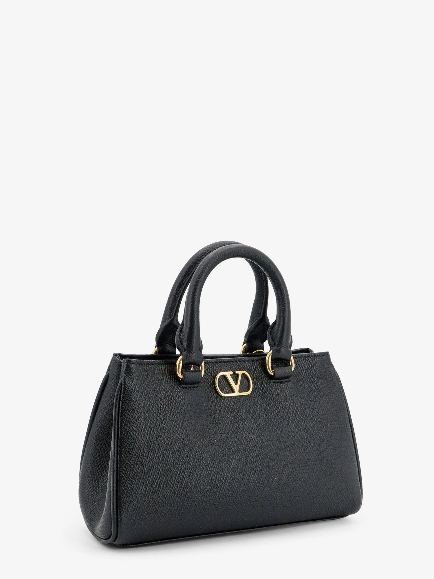 VLogo Signature Mini Leather Handbag.webp