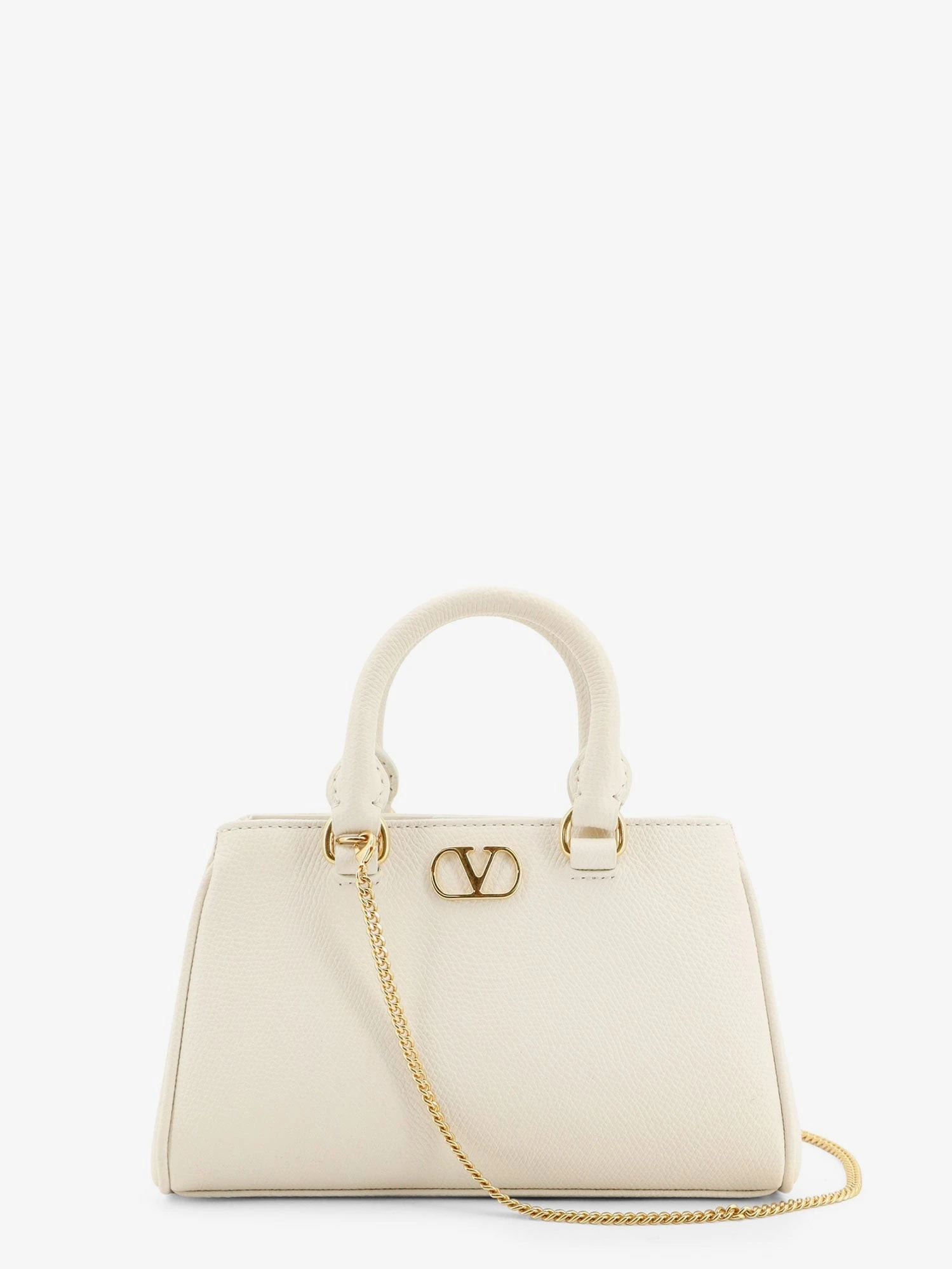 VLogo Signature Mini Leather Handbag.webp