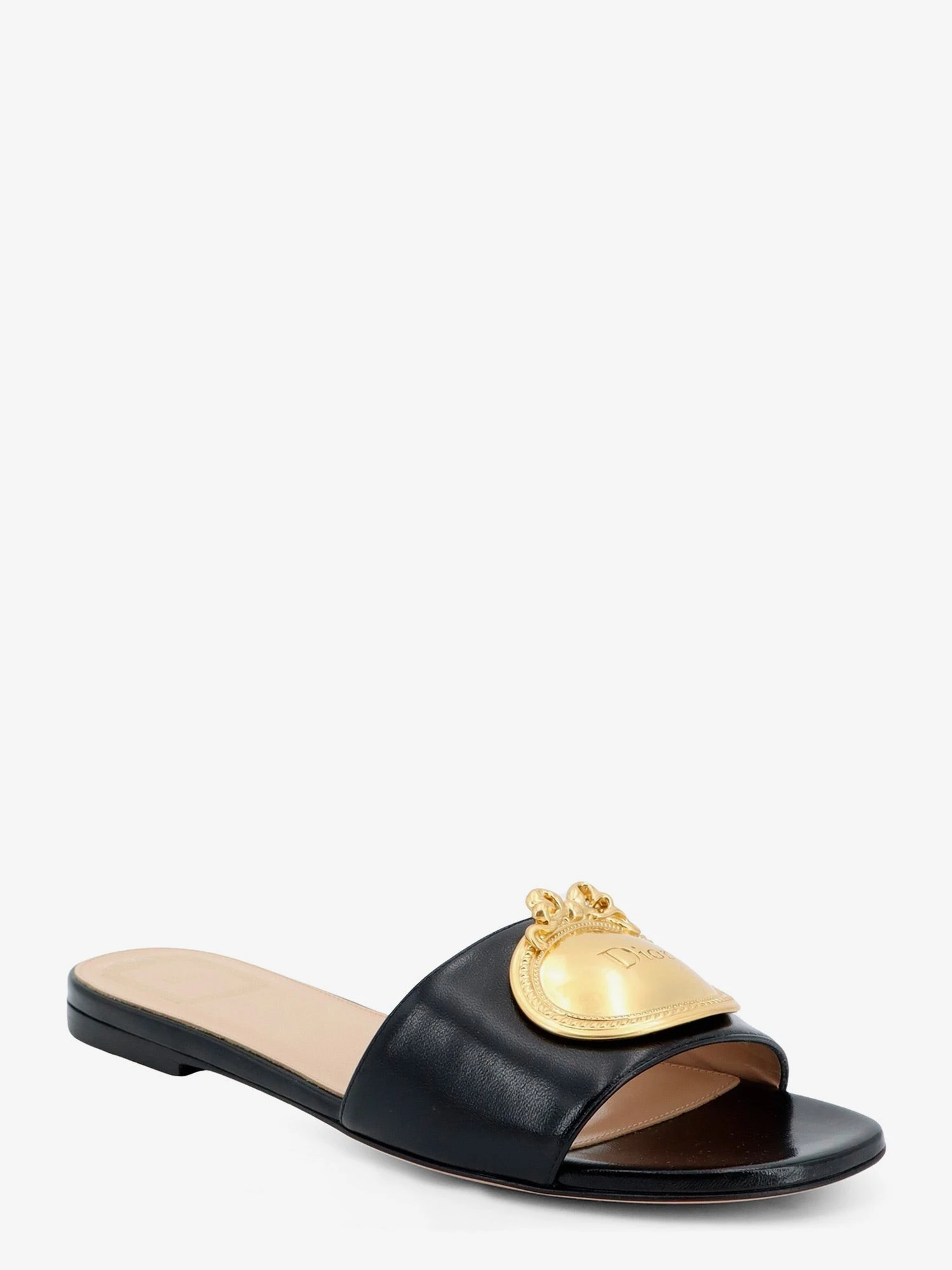 Dior Medaillon leather sandals.webp