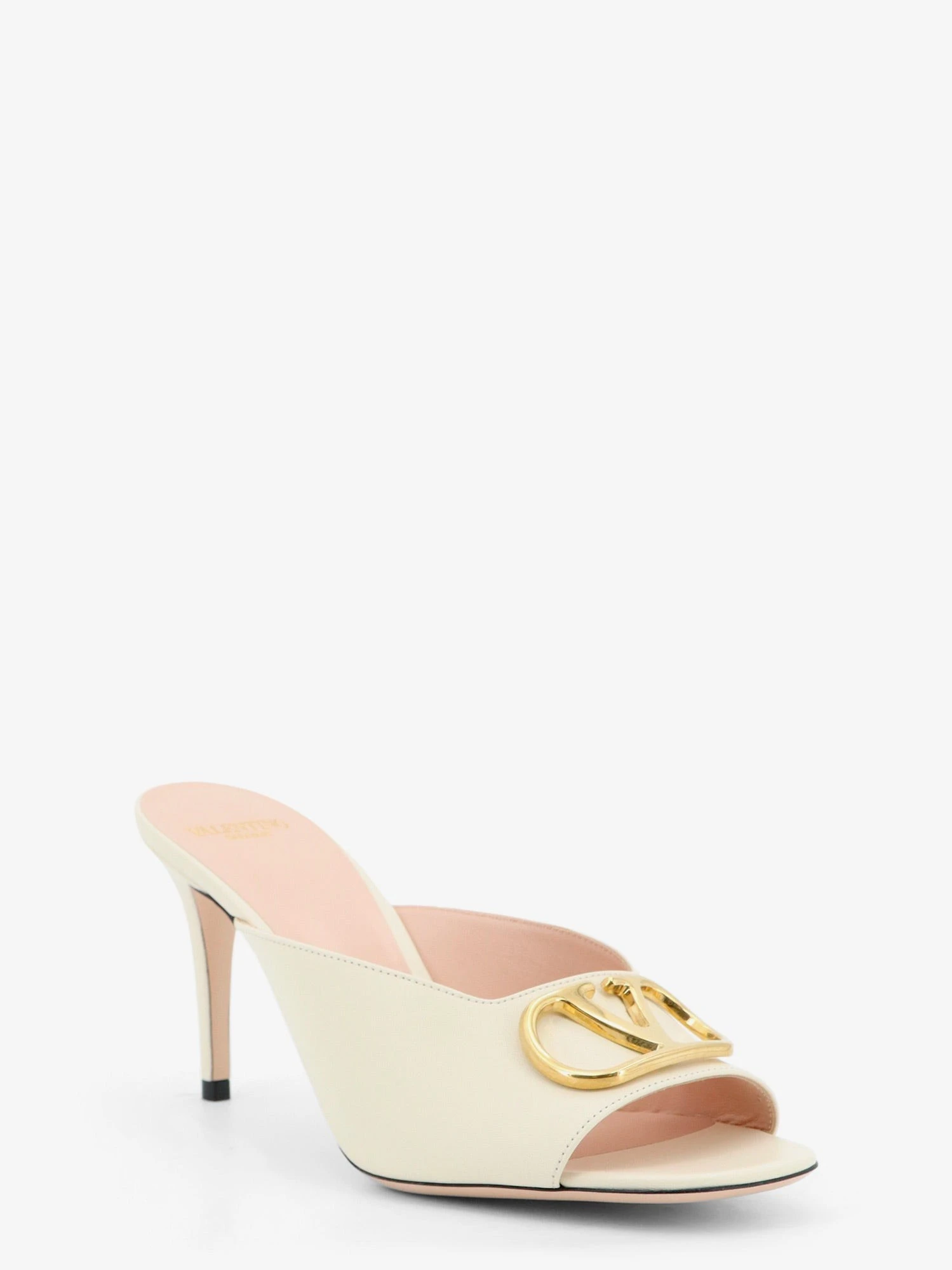 VLogo Signature leather sandals.webp