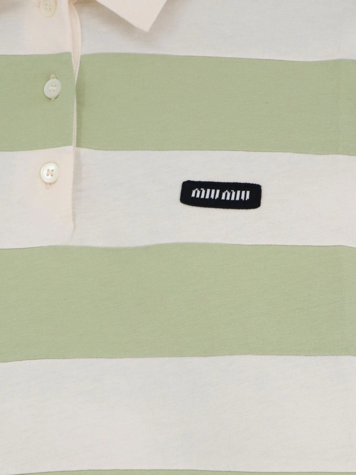 Cotton polo shirt with striped pattern.webp