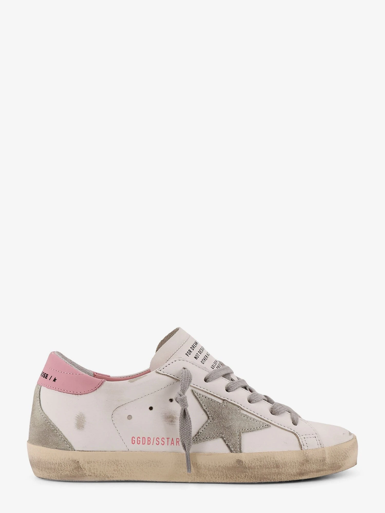 Superstar leather sneakers with iconic side logo.webp