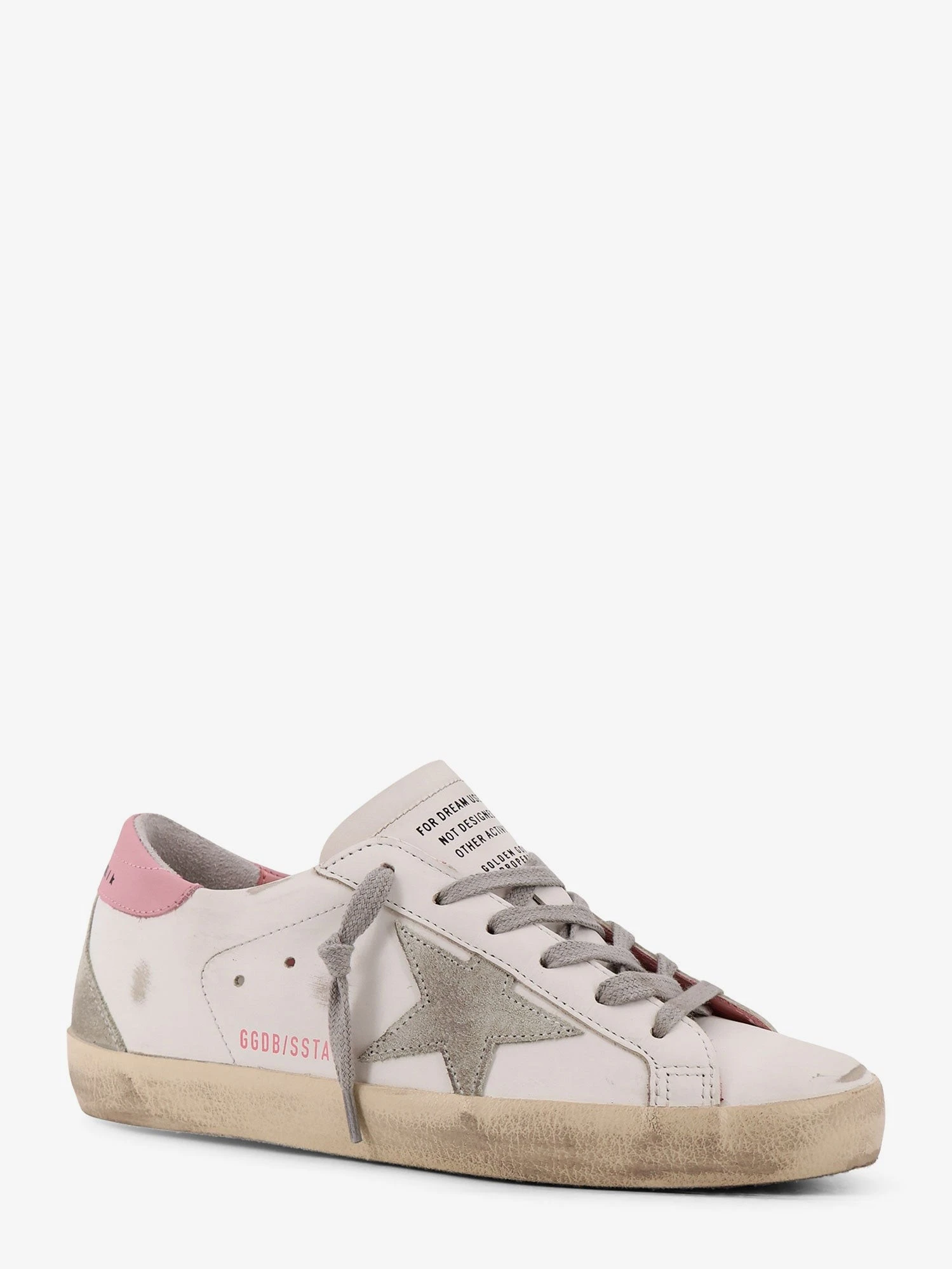 Superstar leather sneakers with iconic side logo.webp