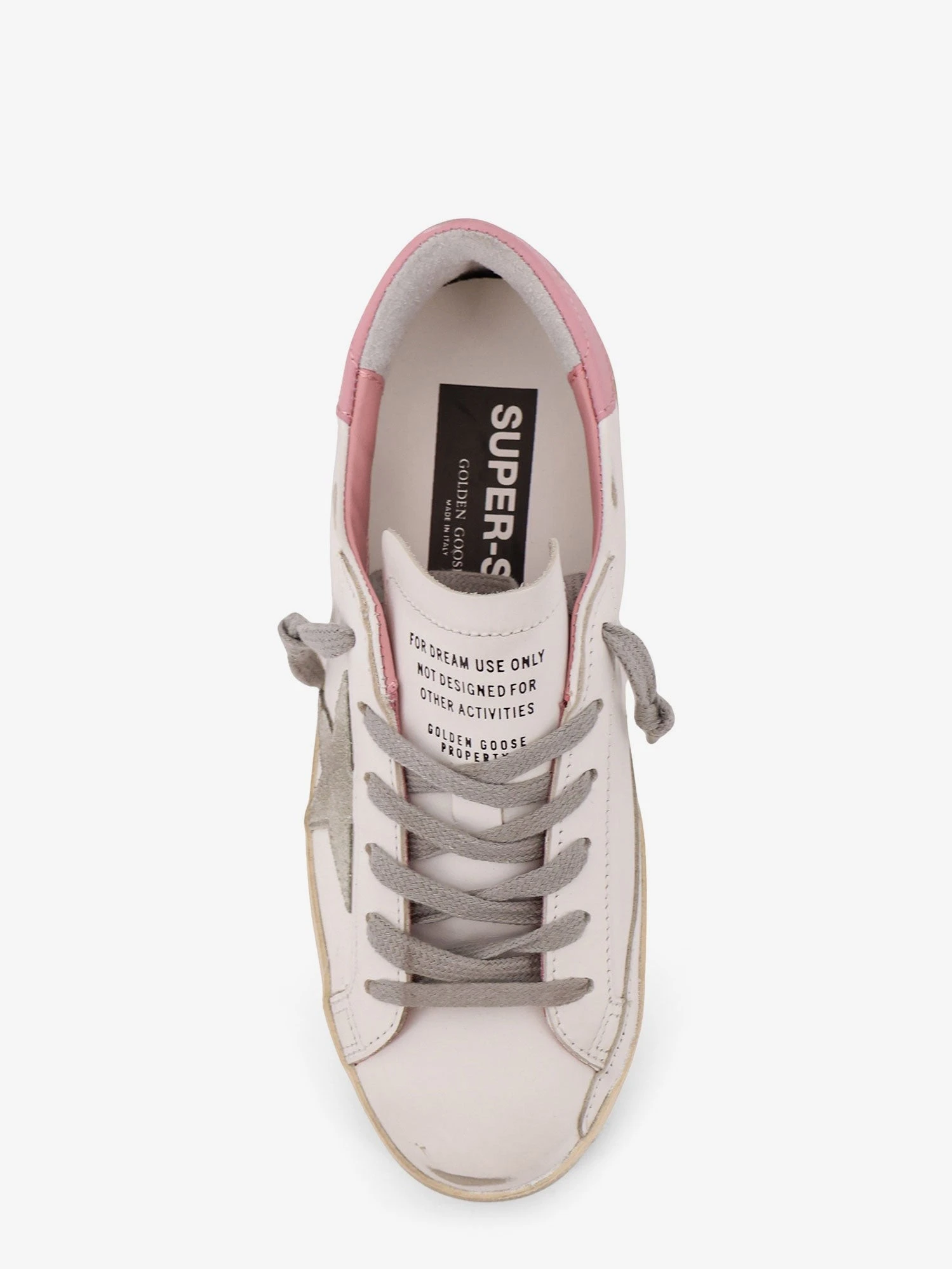 Superstar leather sneakers with iconic side logo.webp