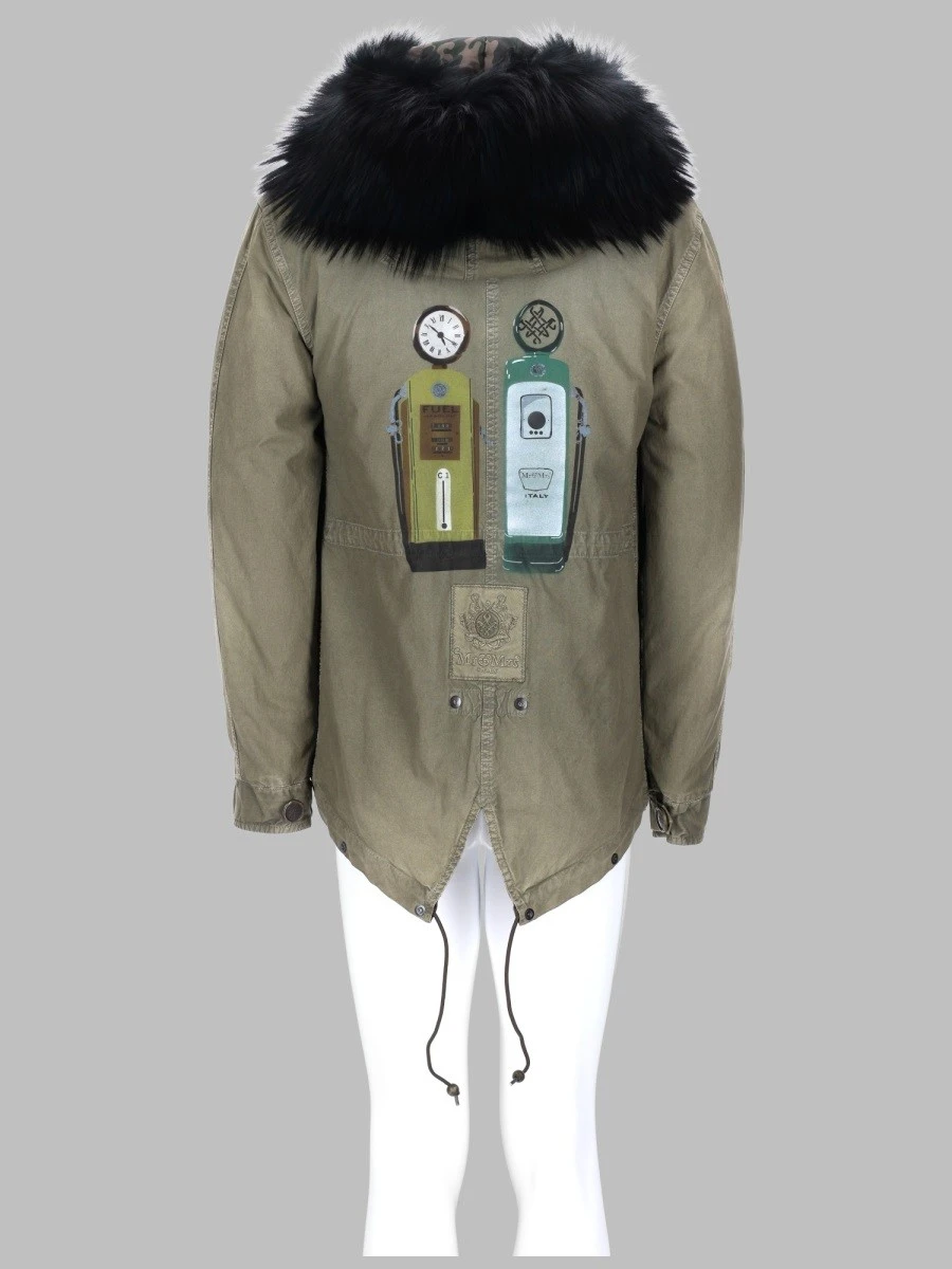 PARKA CON STAMPA