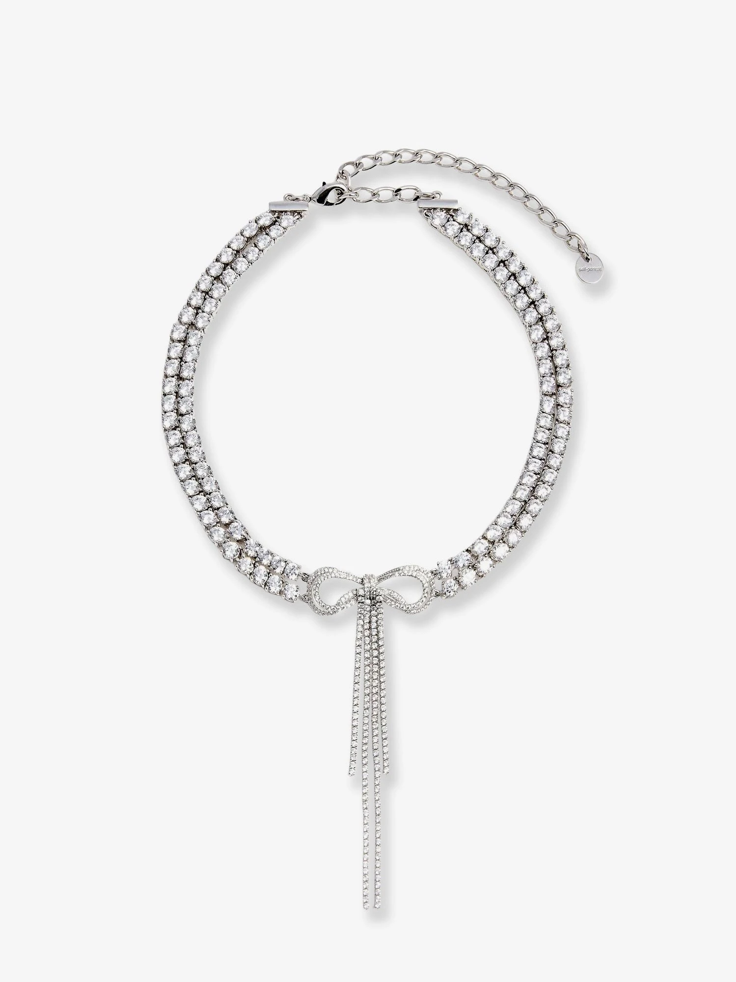Double Crystal Bow Choker.webp