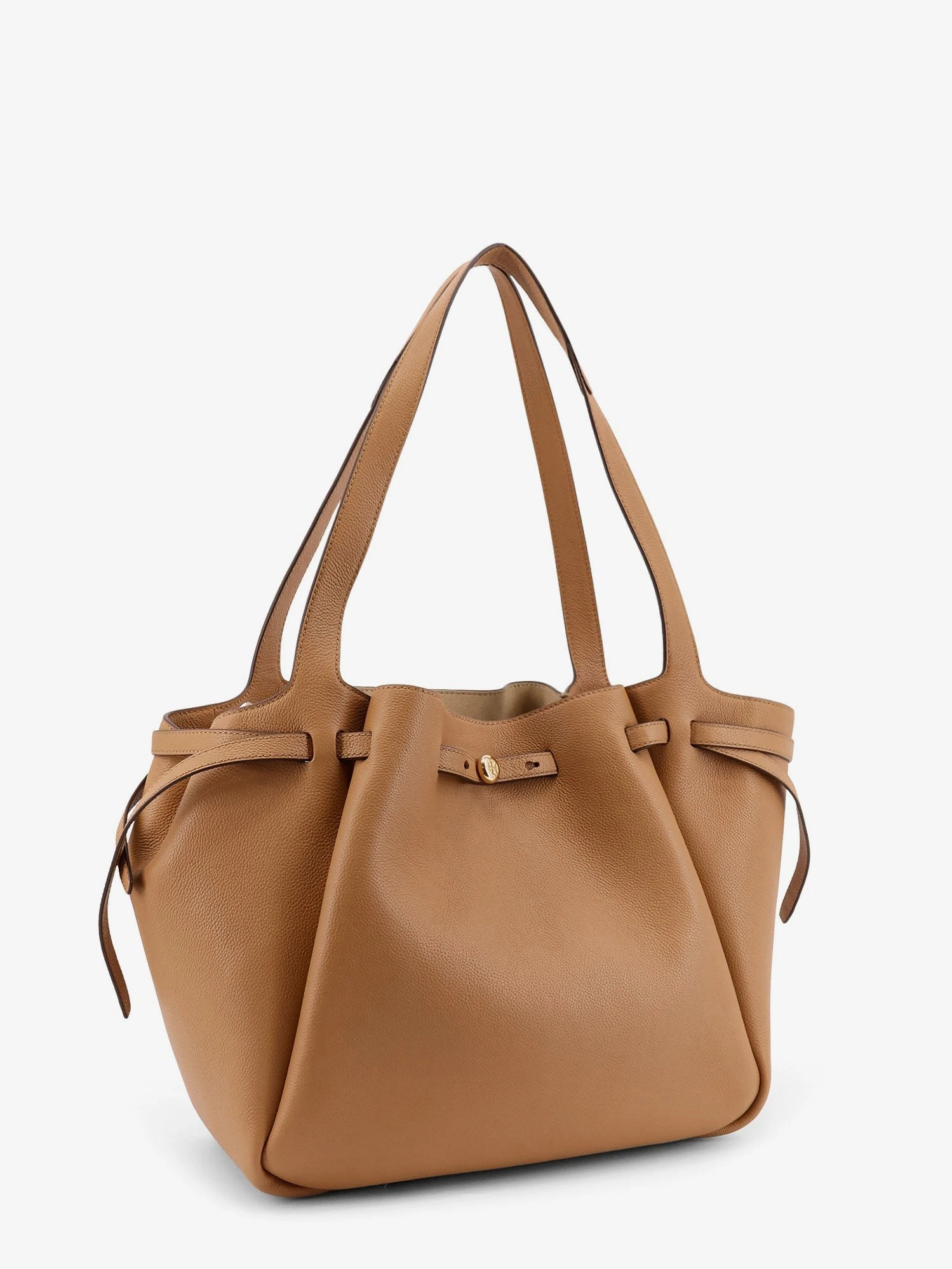 Romy Pebbled leather tote shoulder bag.webp