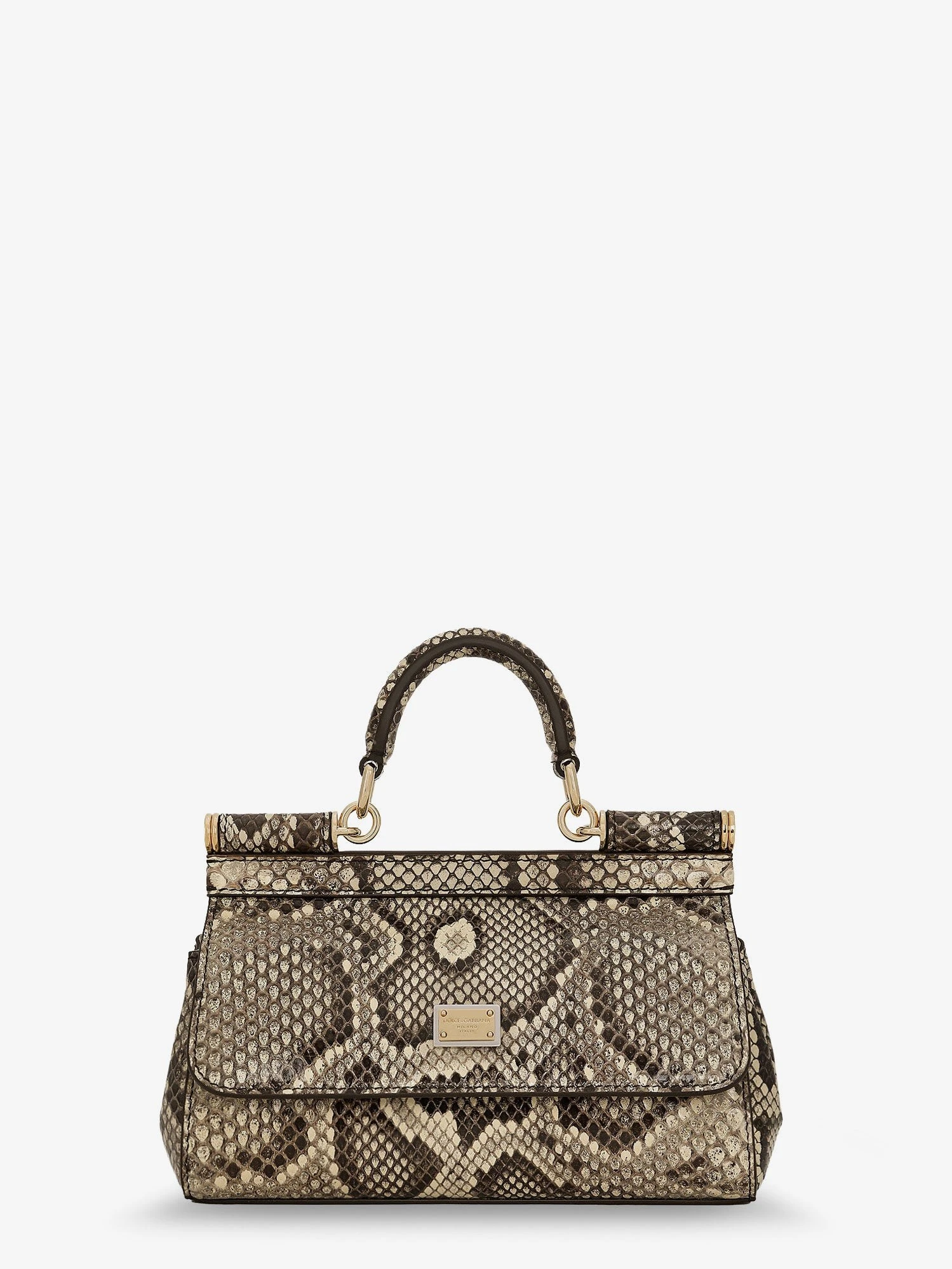Sicily shiny python mini handbag.webp
