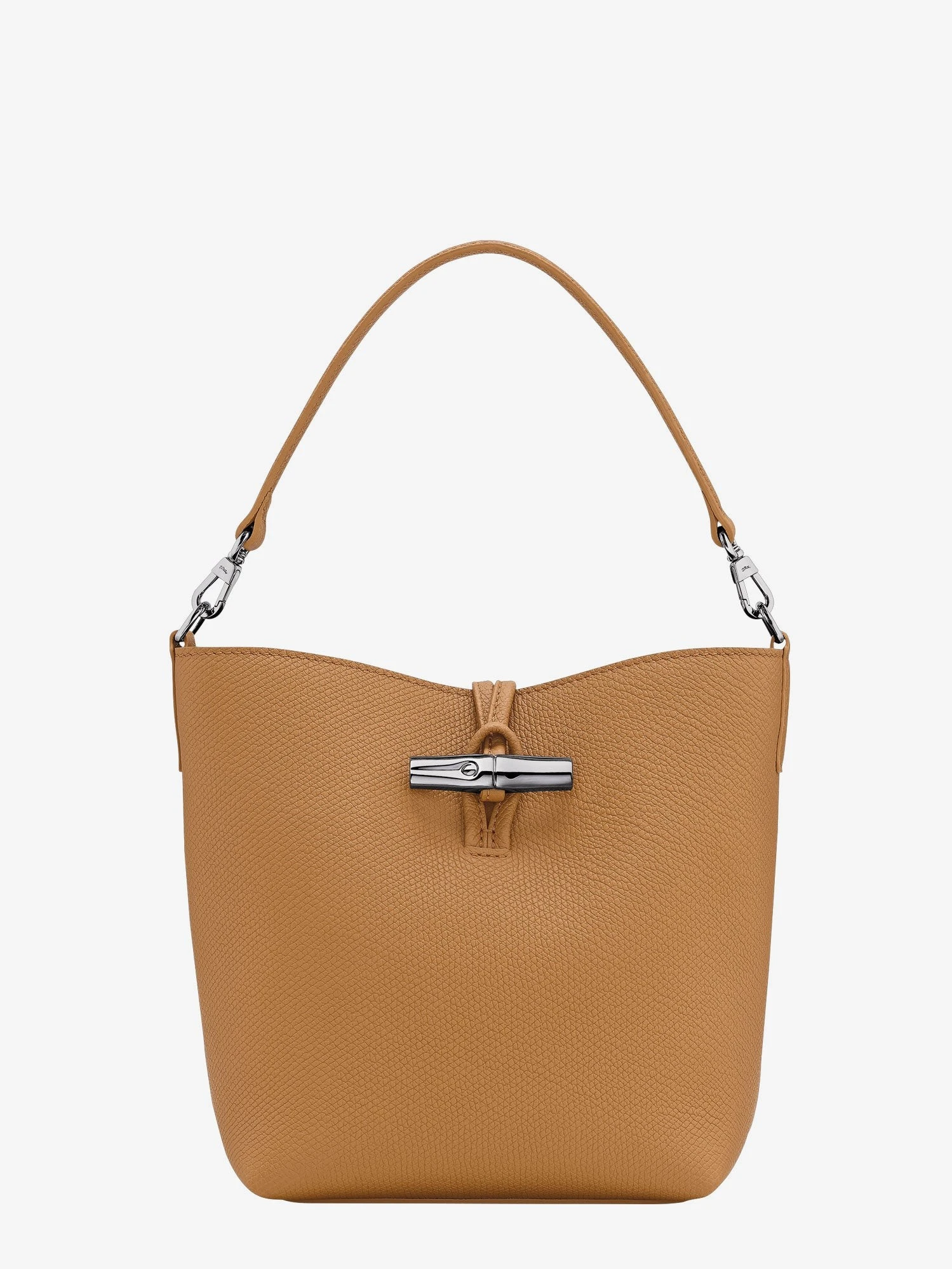 Le Roseau XS leather bucket bag.webp