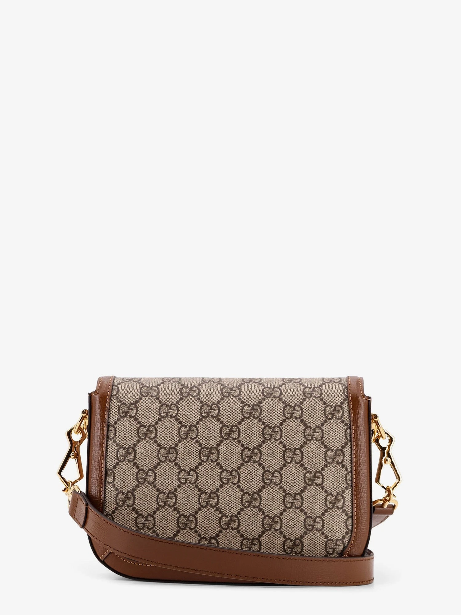 Coated canvas Gucci Horsebit 1955 crossbody bag with GG Supreme motif.webp