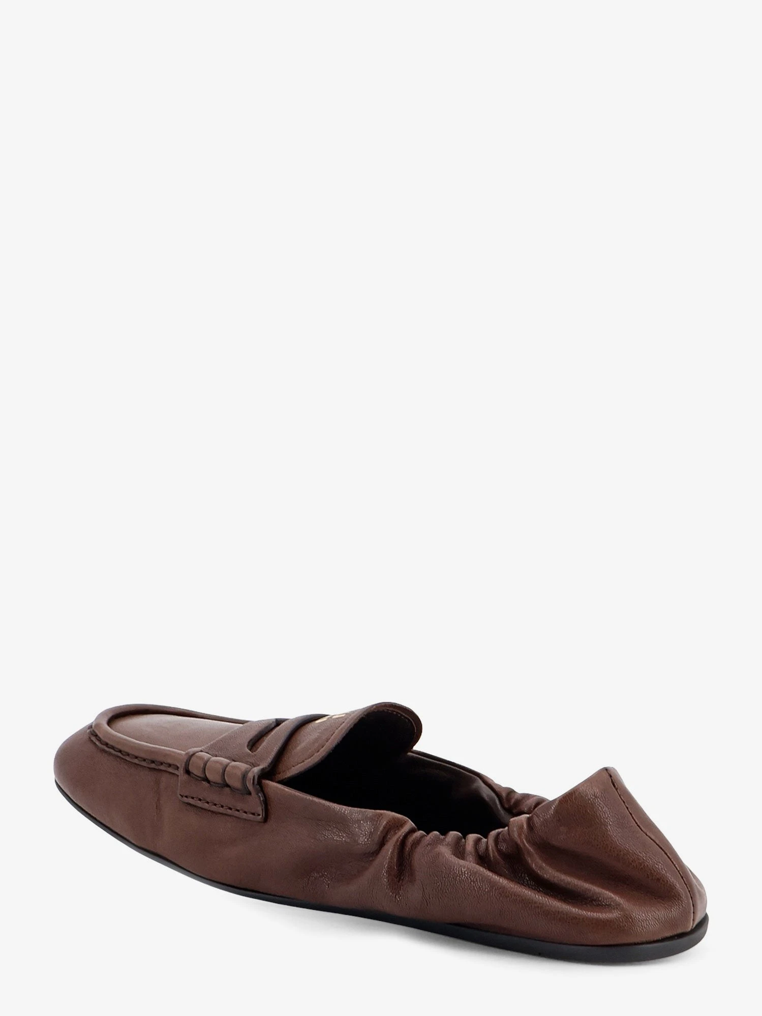 Ruches leather loafers.webp