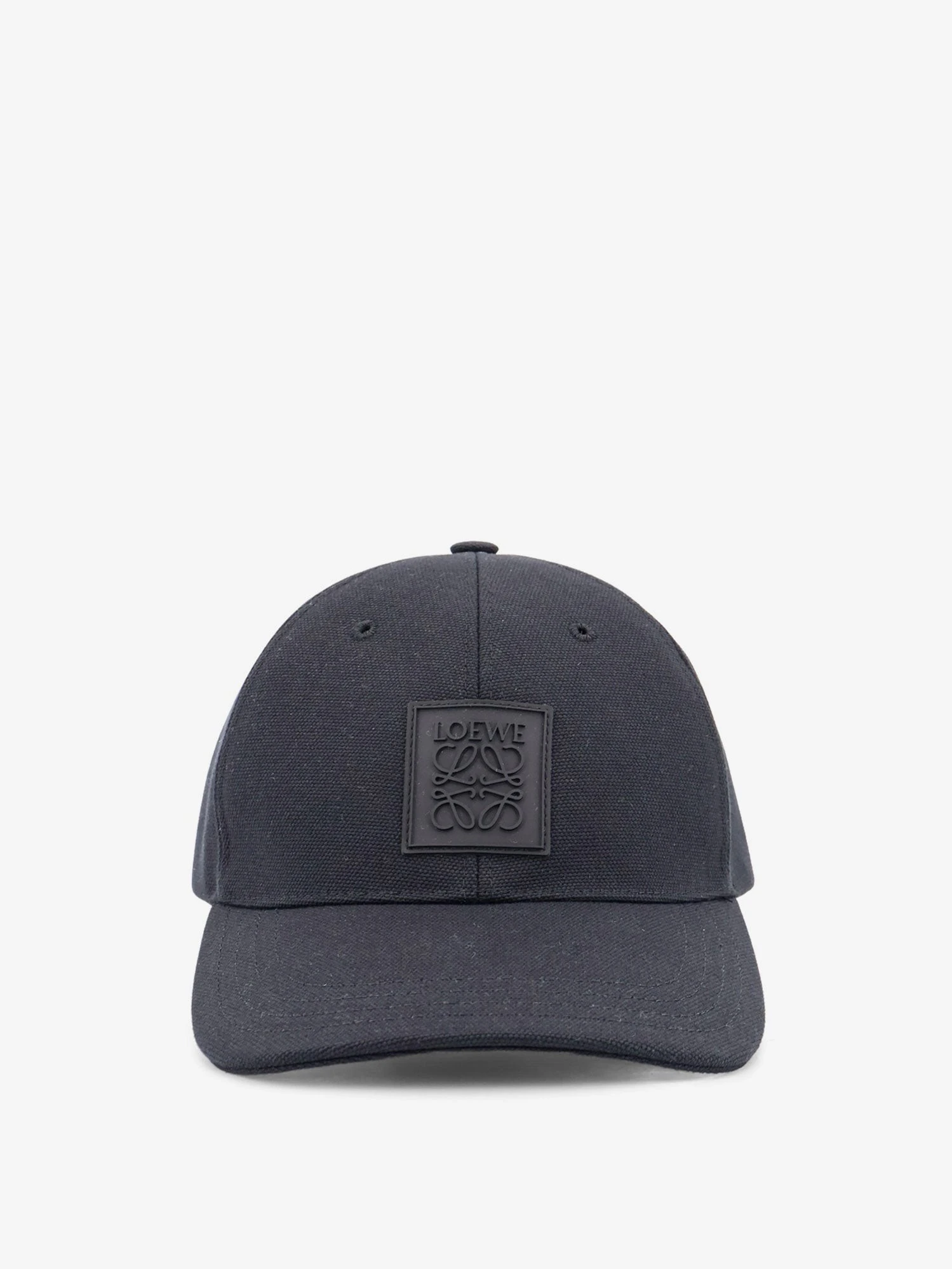 Cotton hat with rubber Anagram logo patch.webp