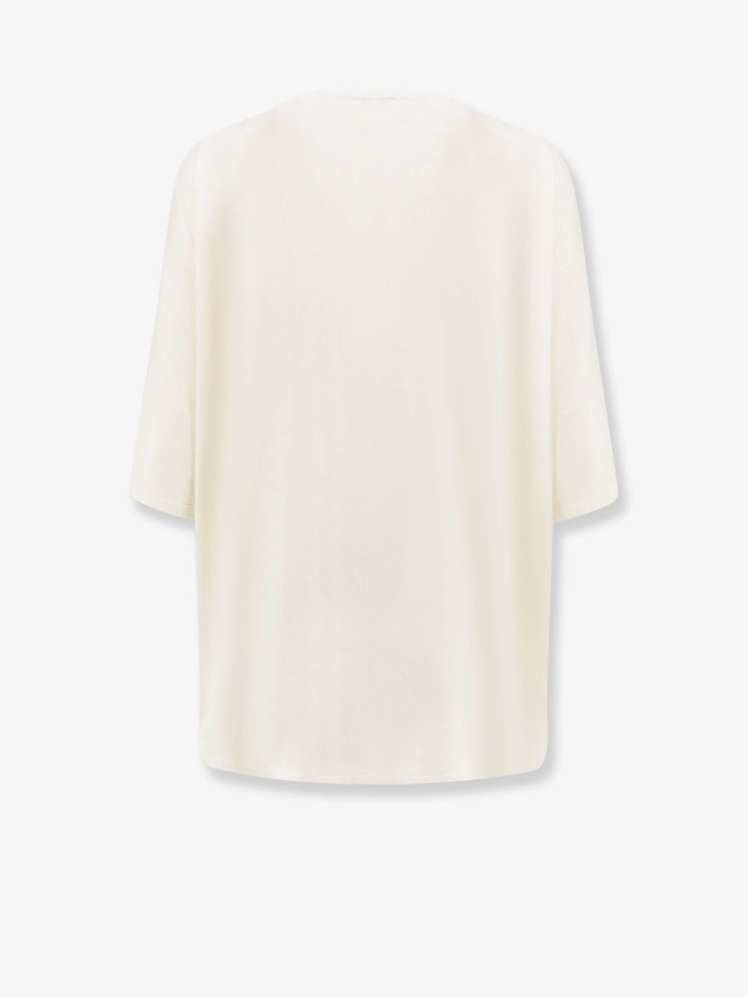 Longline wool blend sweater