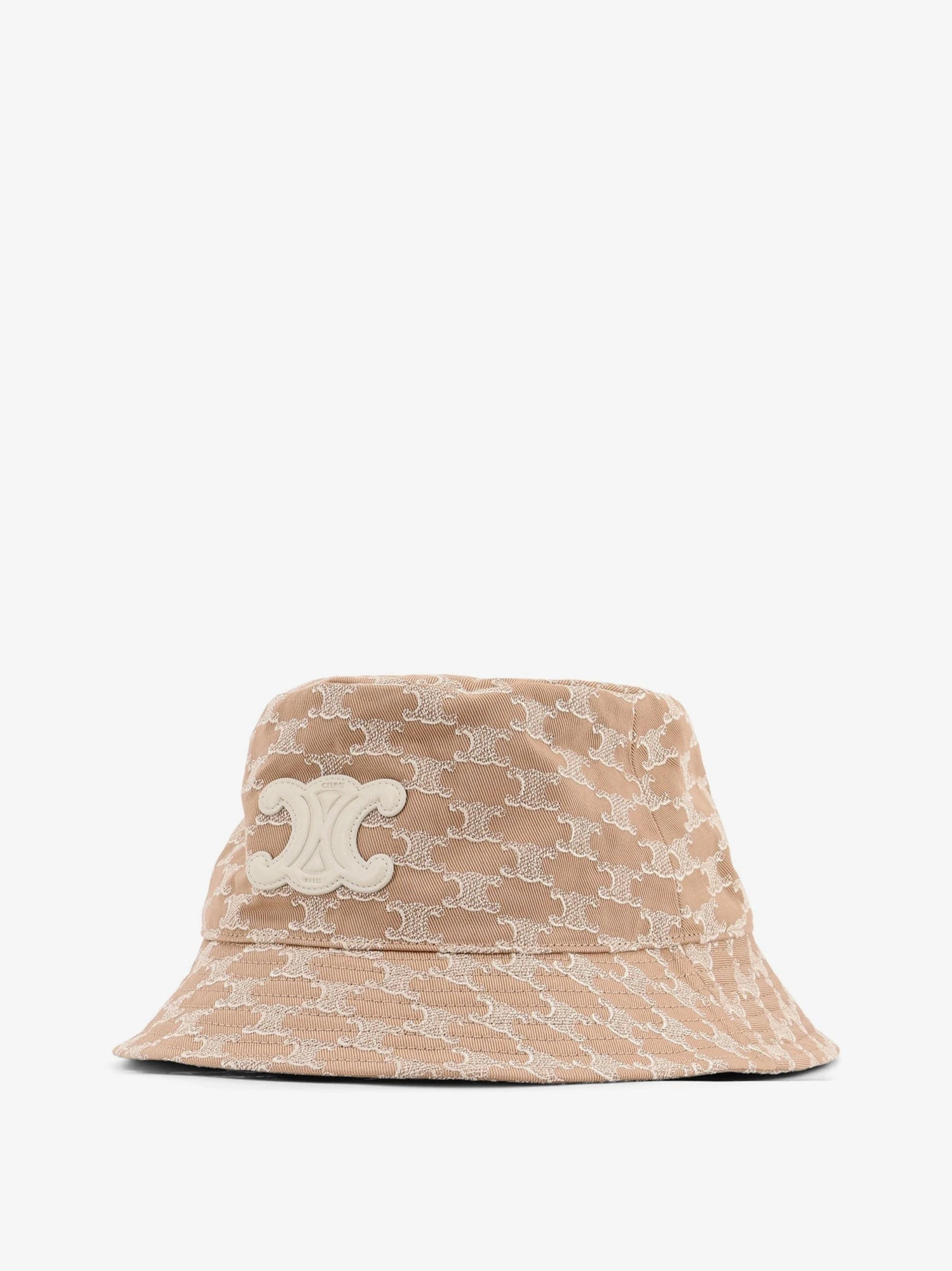 Cotton hat with Triomphe logo all-over.webp