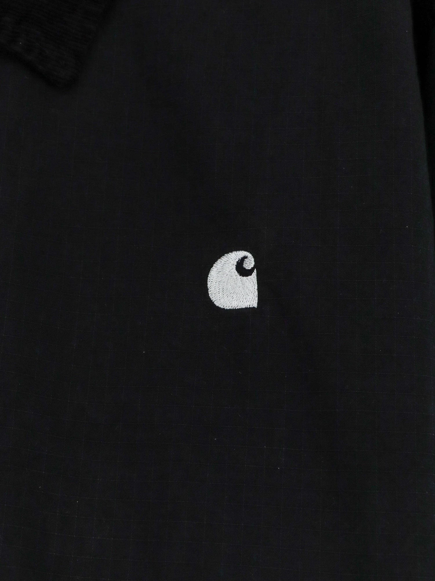 Madison Ripstop cotton jacket with embroidered logo on the front.webp