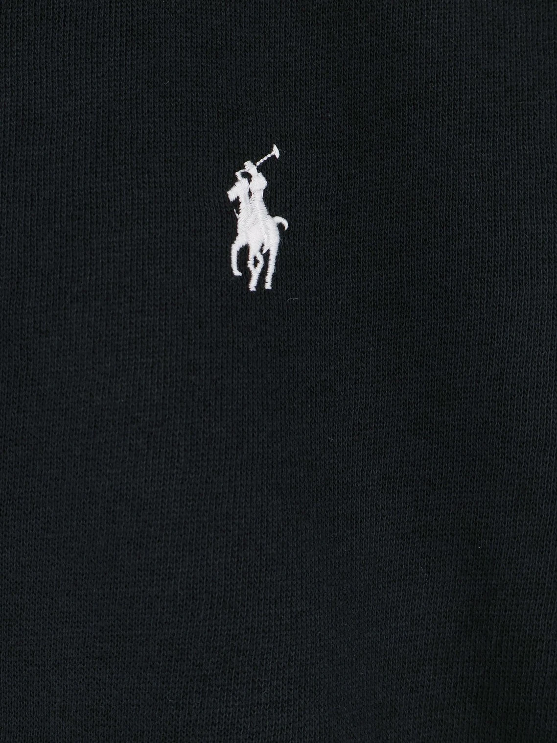 Cotton blend sweatshirt with embroidered logo on the front.webp