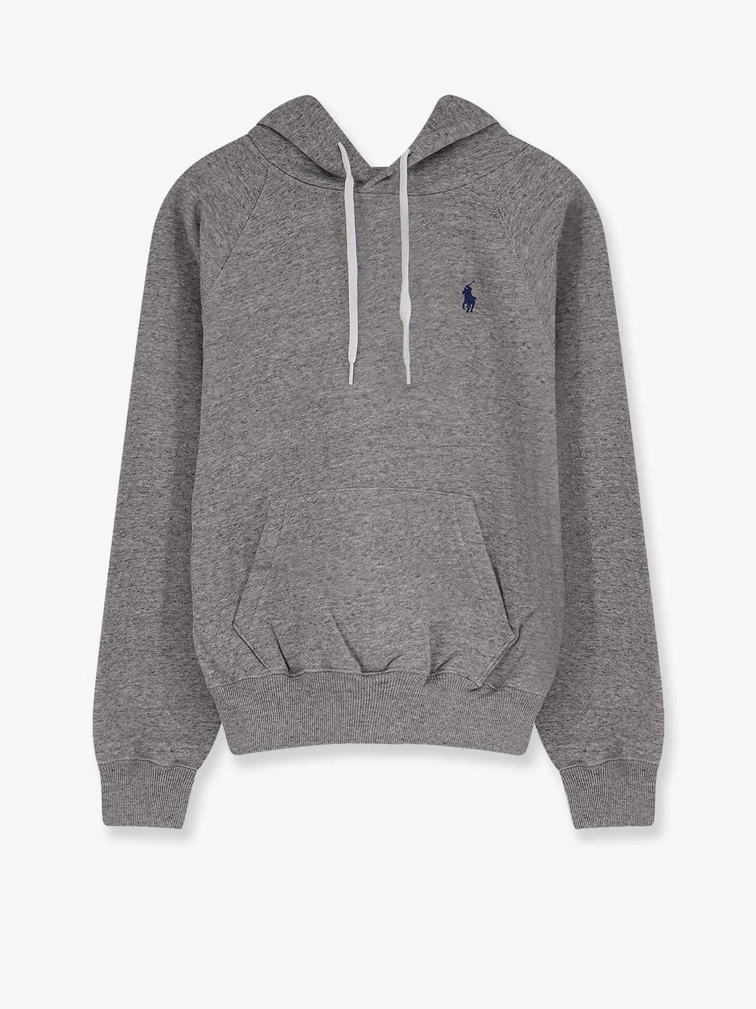 Cotton blend sweatshirt with embroidered logo.webp