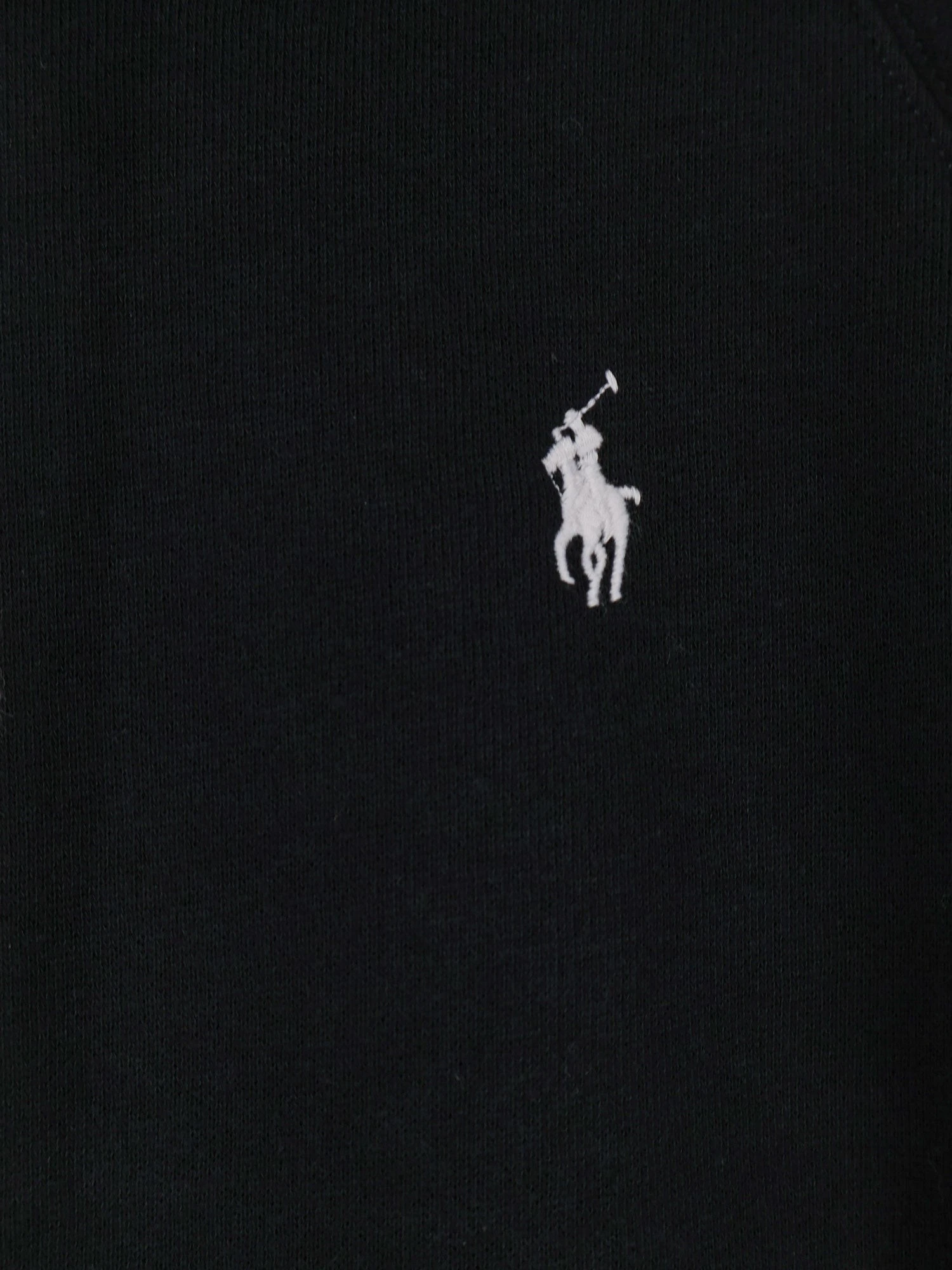 Cotton blend sweatshirt with embroidered logo.webp