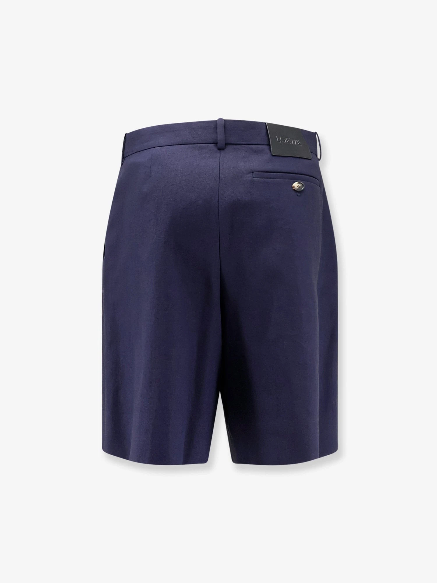 Paula's Ibiza linen and cotton bermuda shorts.webp