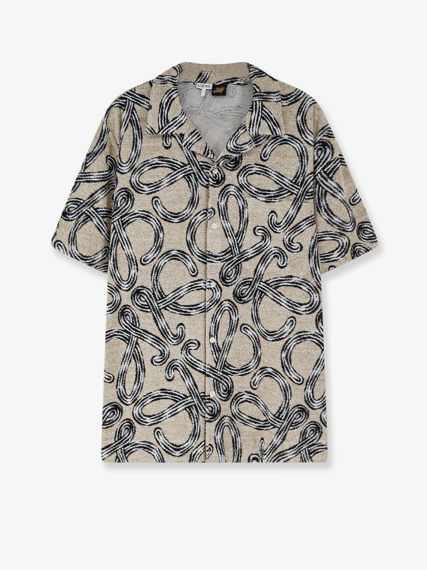 Paula's Ibiza - Terrycloth shirt with iconic print.webp