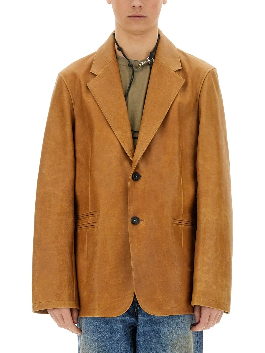 LEATHER OPENING BLAZER.webp