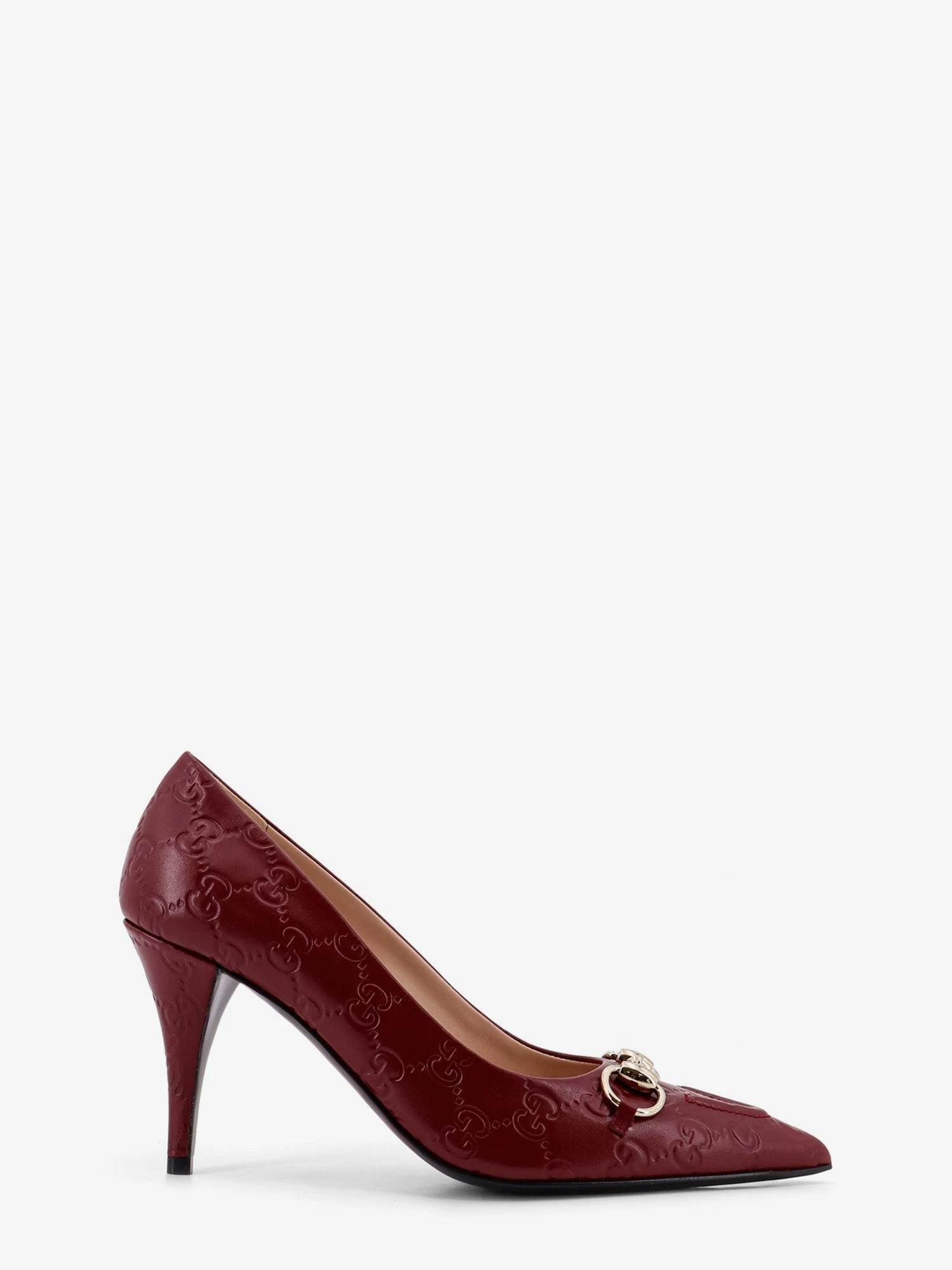 Gucci Rosso Ancora GG leather décolleté.webp
