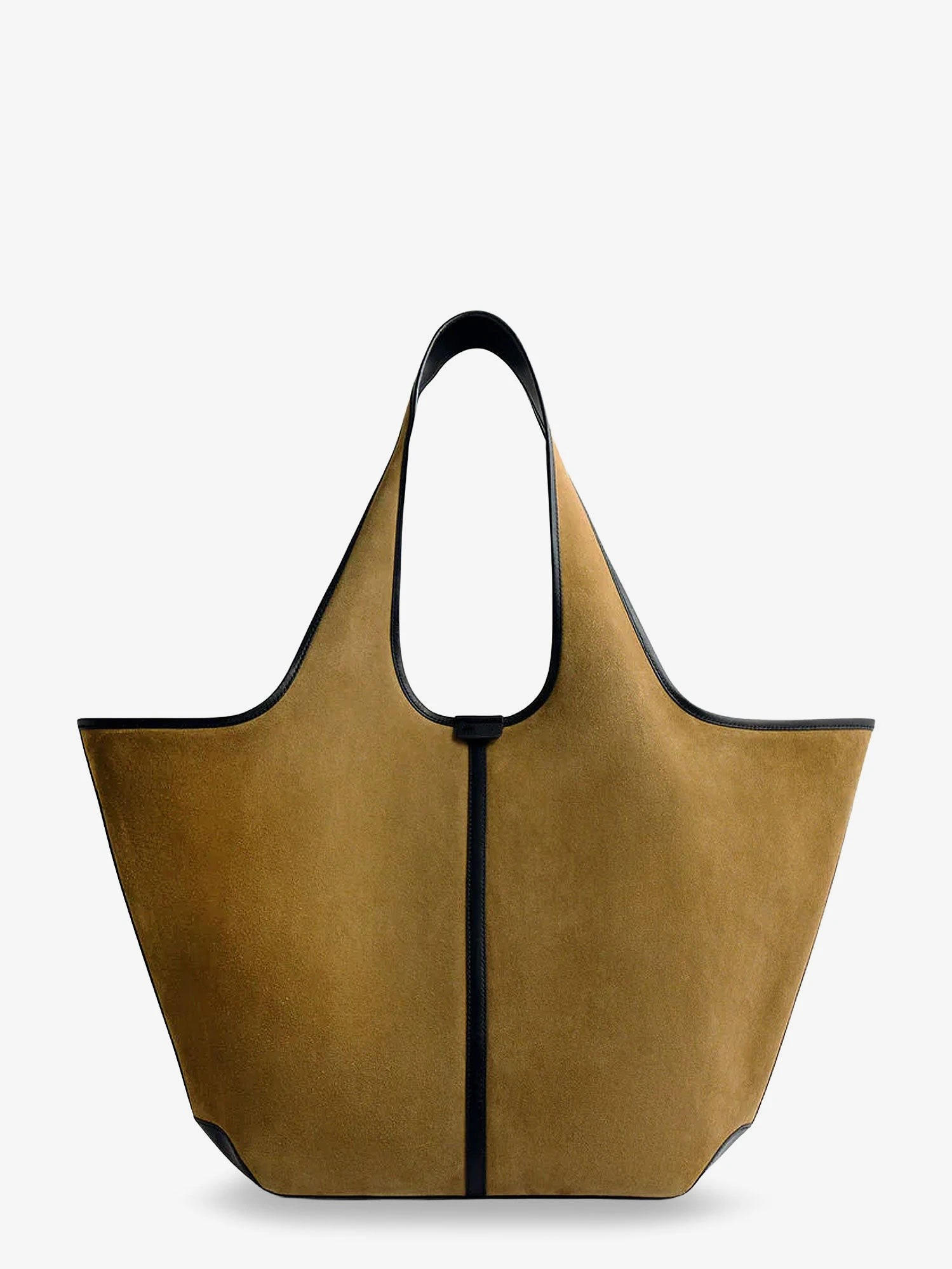 Douce suede and leather shoulder bag.webp