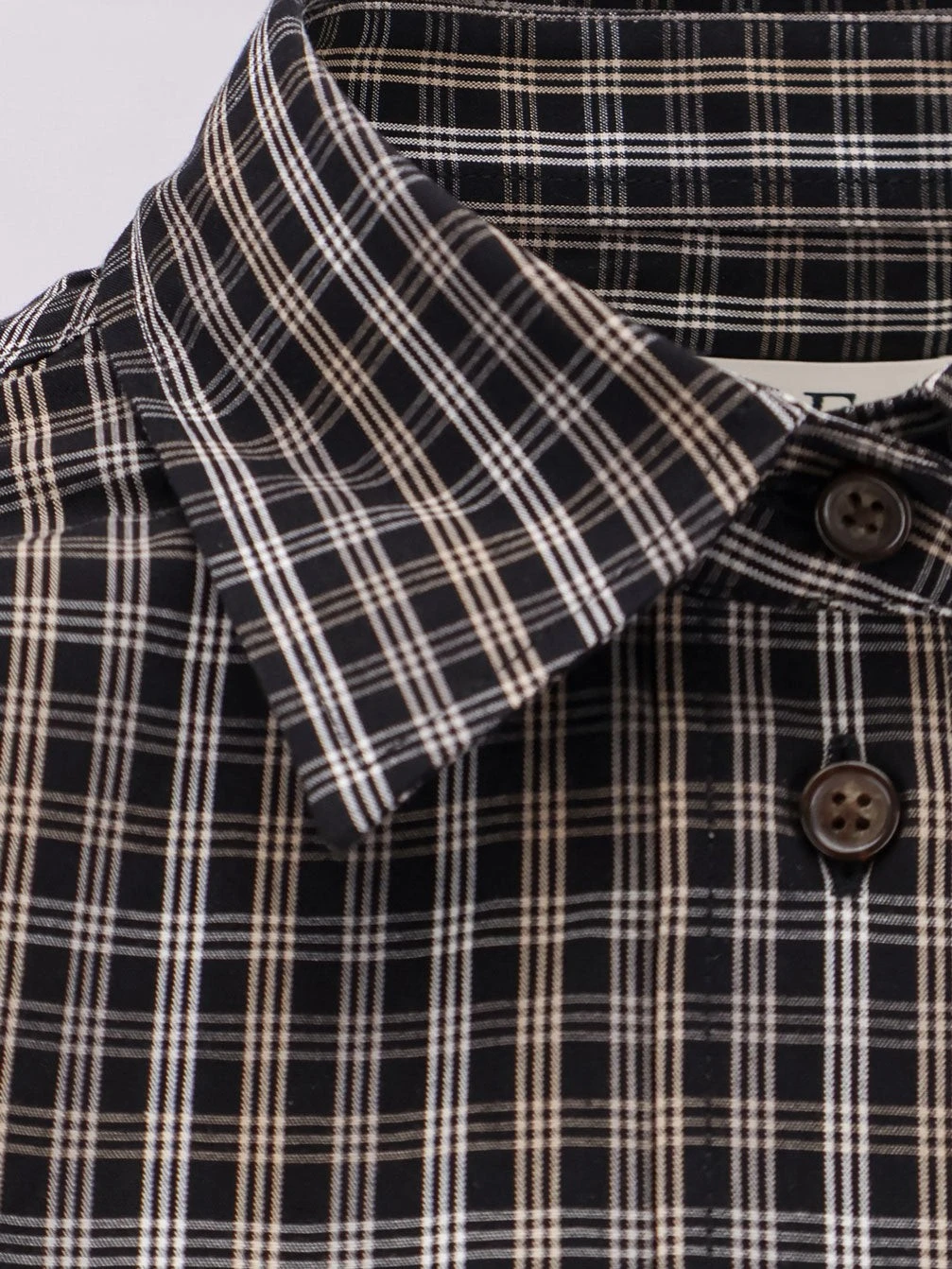 Cotton shirt with check pattern.webp