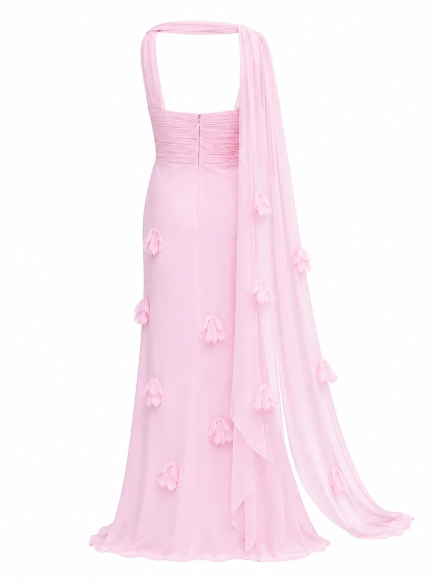 ABITO IN GEORGETTE CON FOULARD.webp