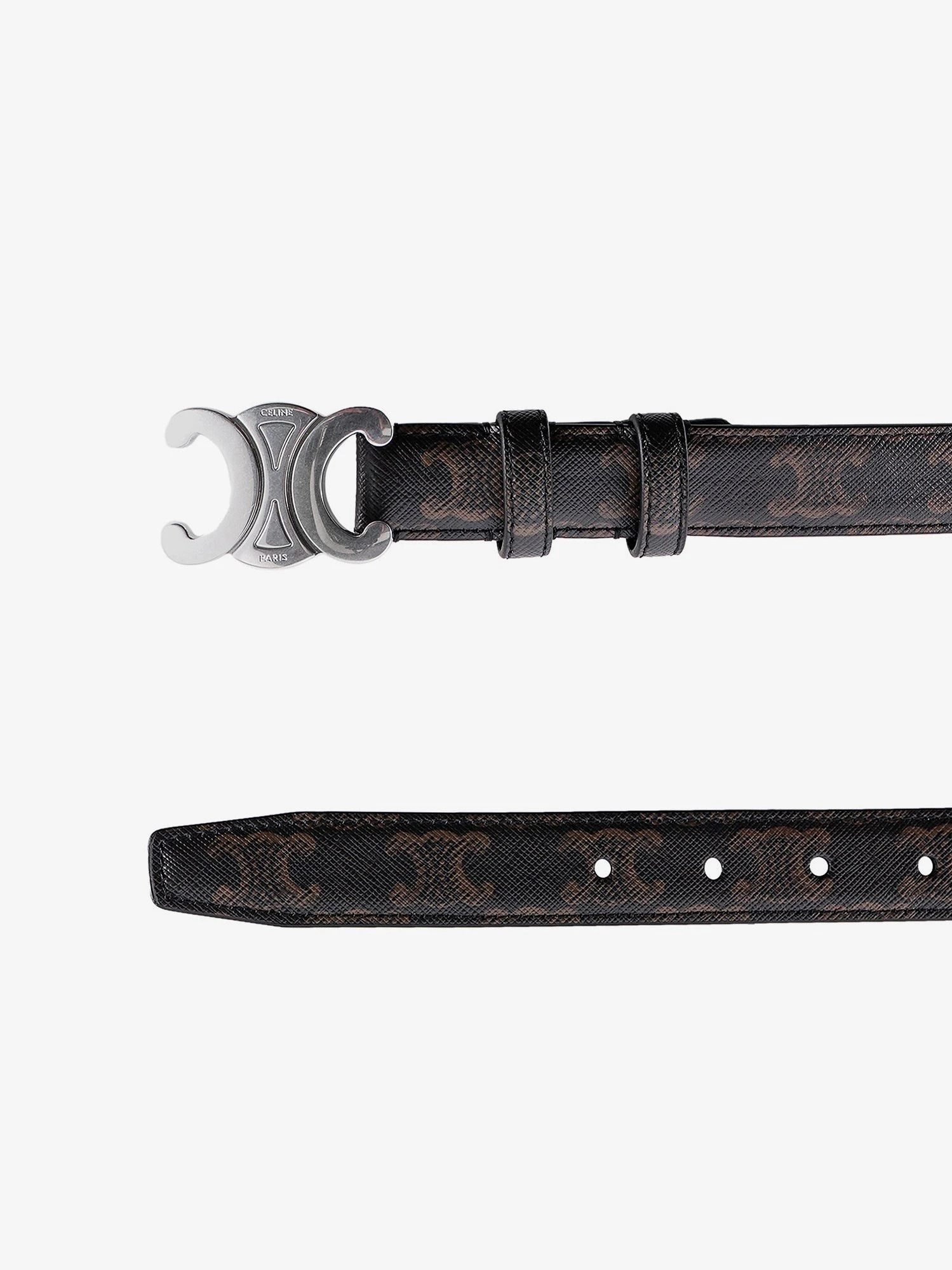 Triomphe coated canvas belt.webp