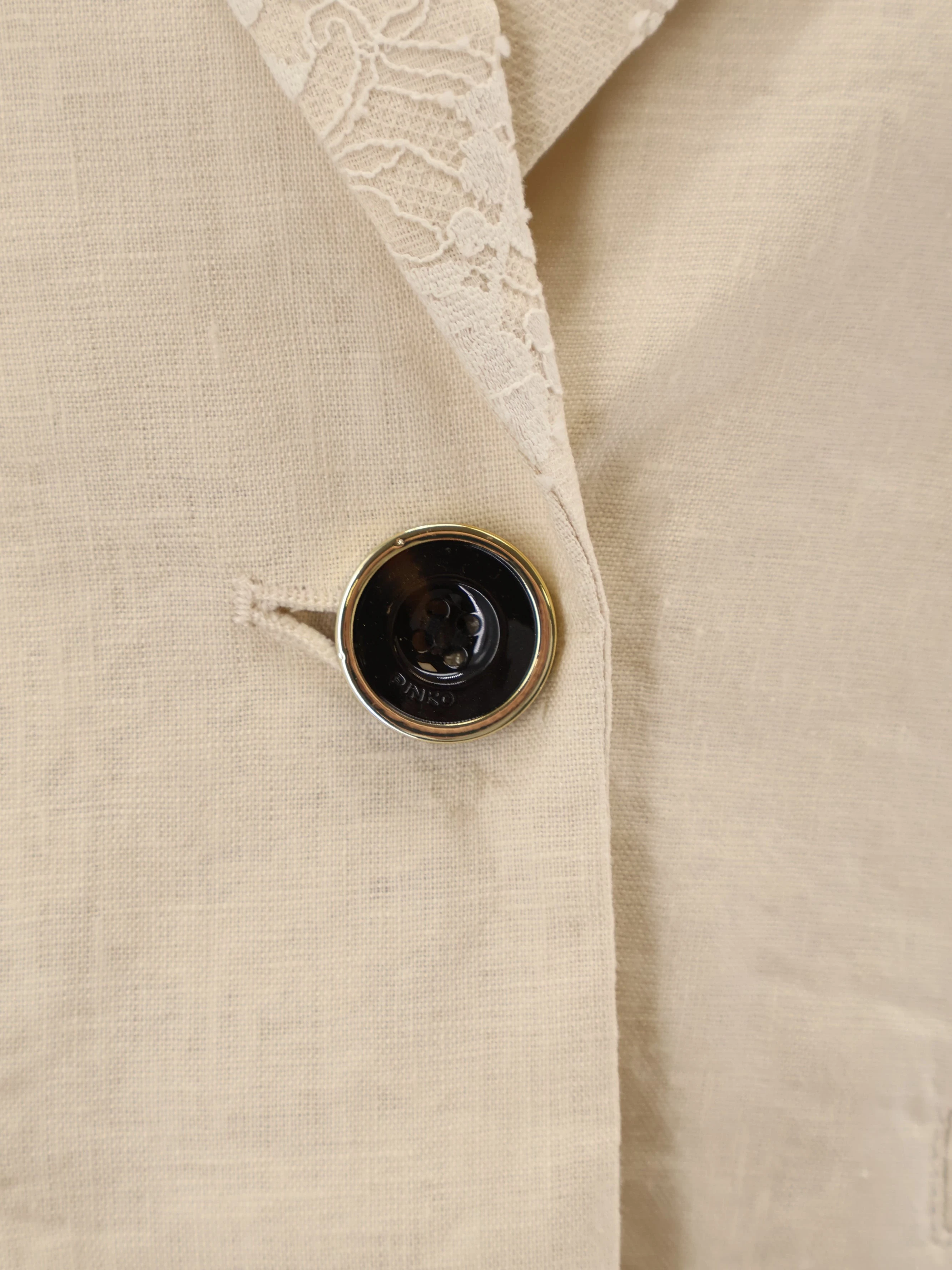 Idony embroidered linen blazer.webp