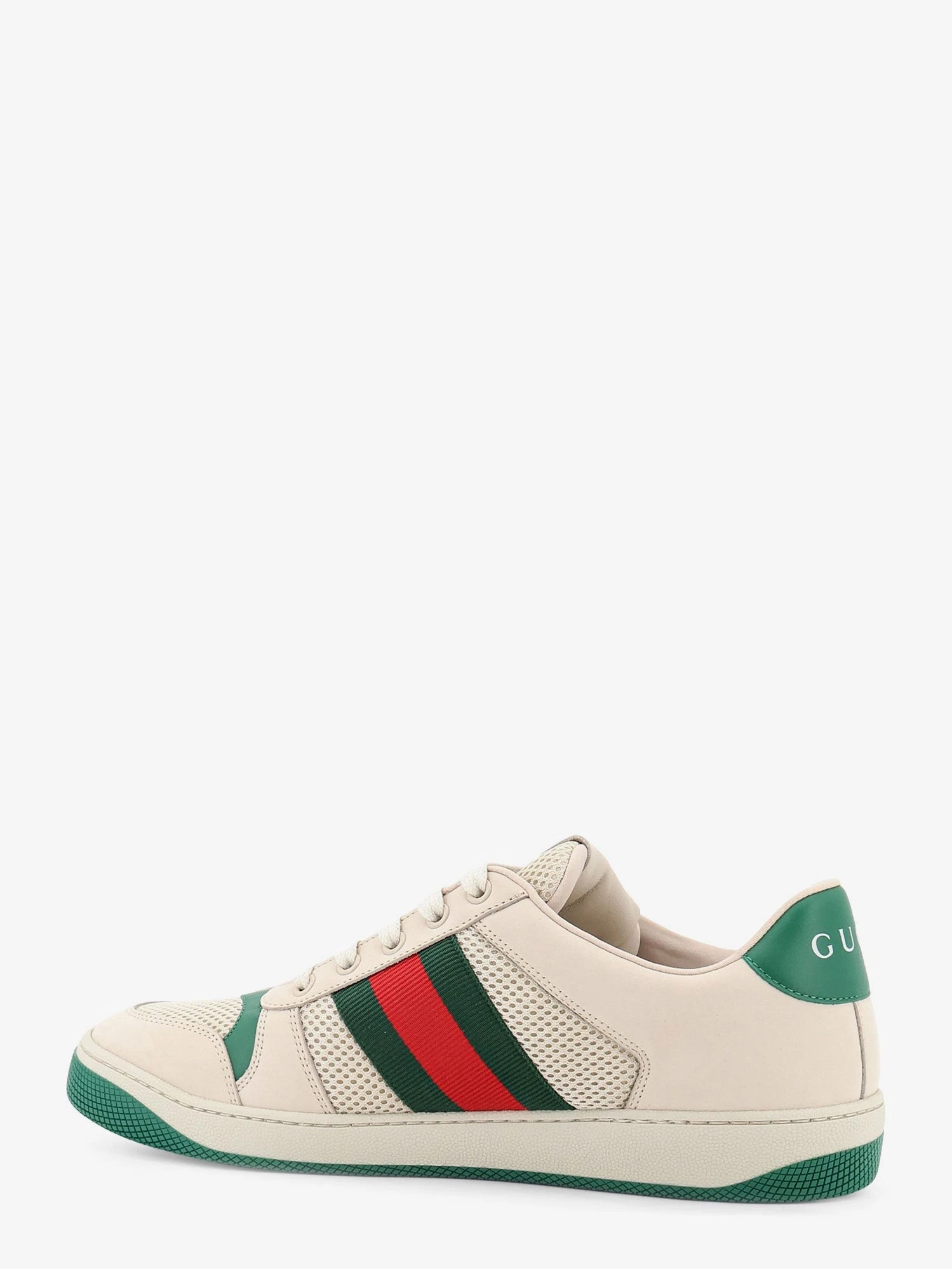 Screener mesh and leather sneakers with Nastro Web on the side.webp