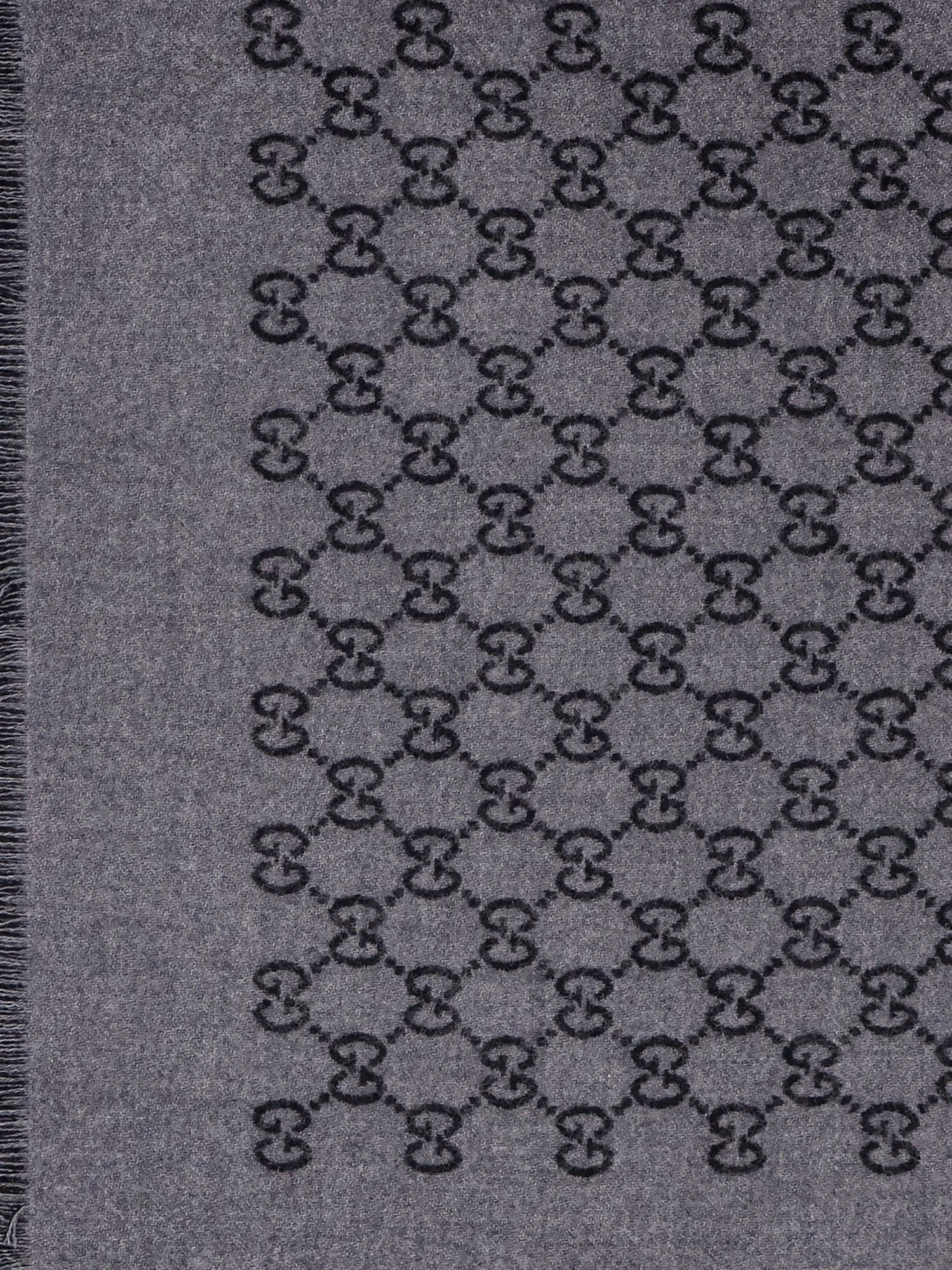 Double wool jacquard scarf with GG motif.webp