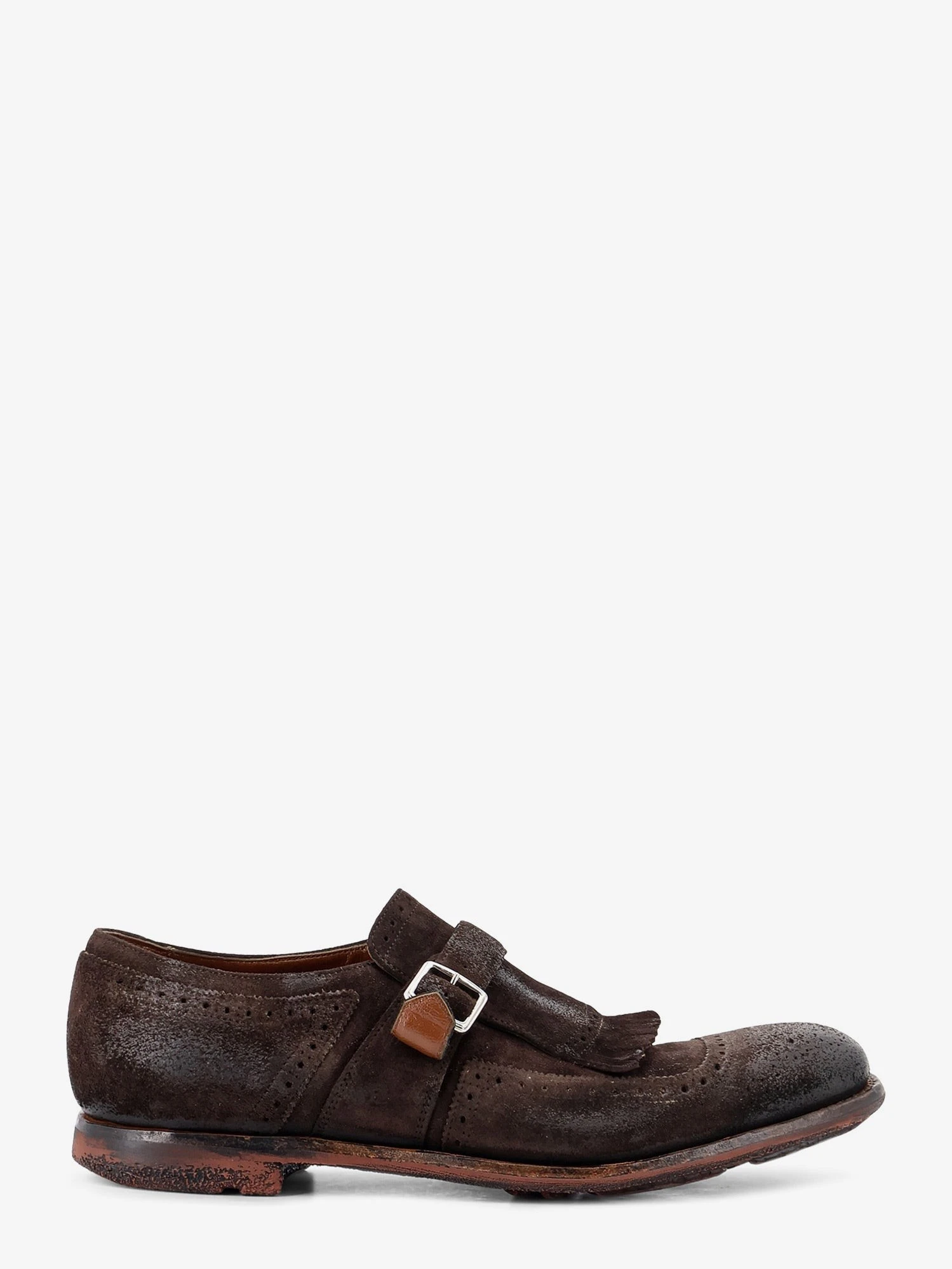 Shanghai loafers in vintage-effect suede.webp