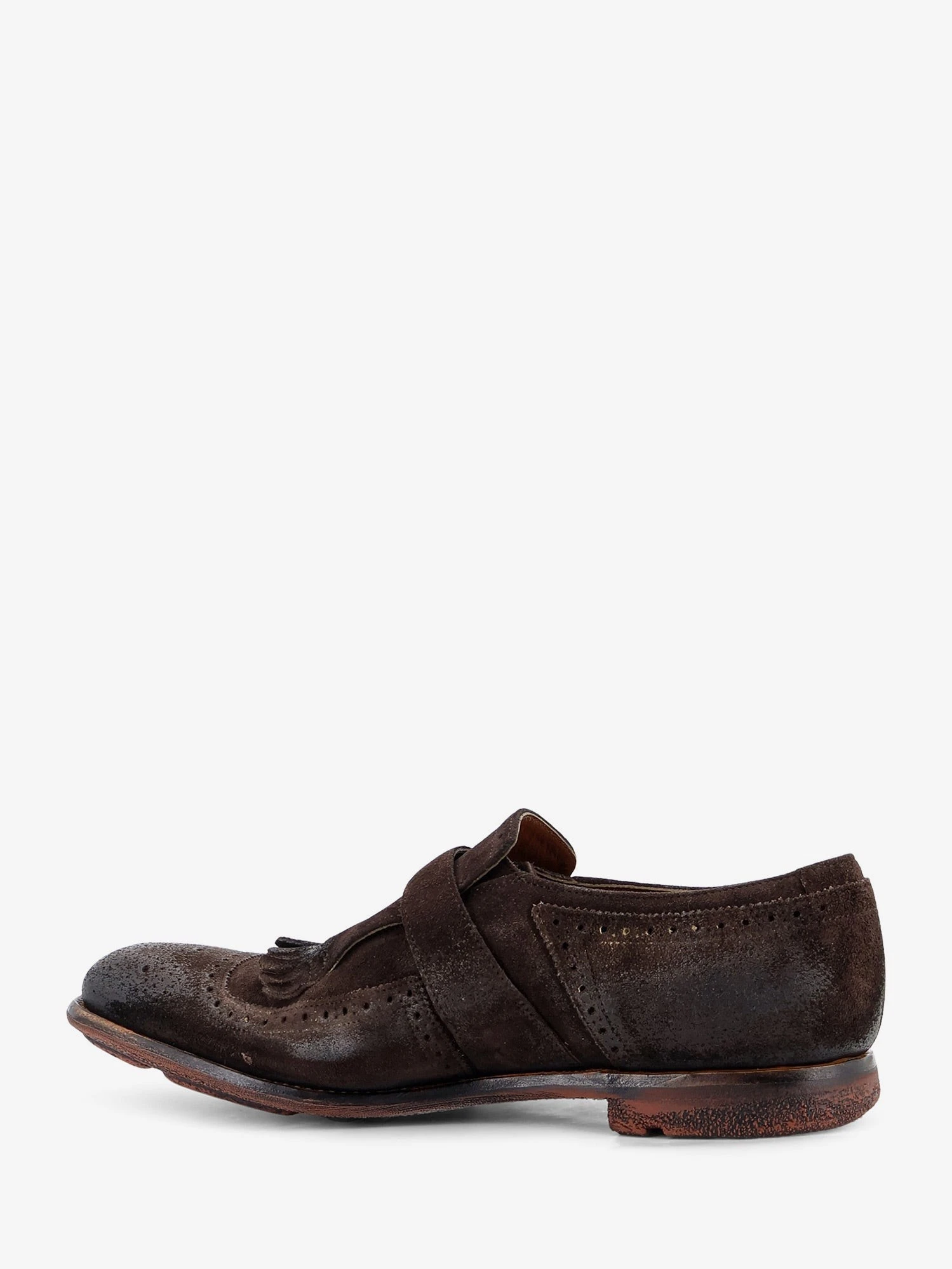 Shanghai loafers in vintage-effect suede.webp