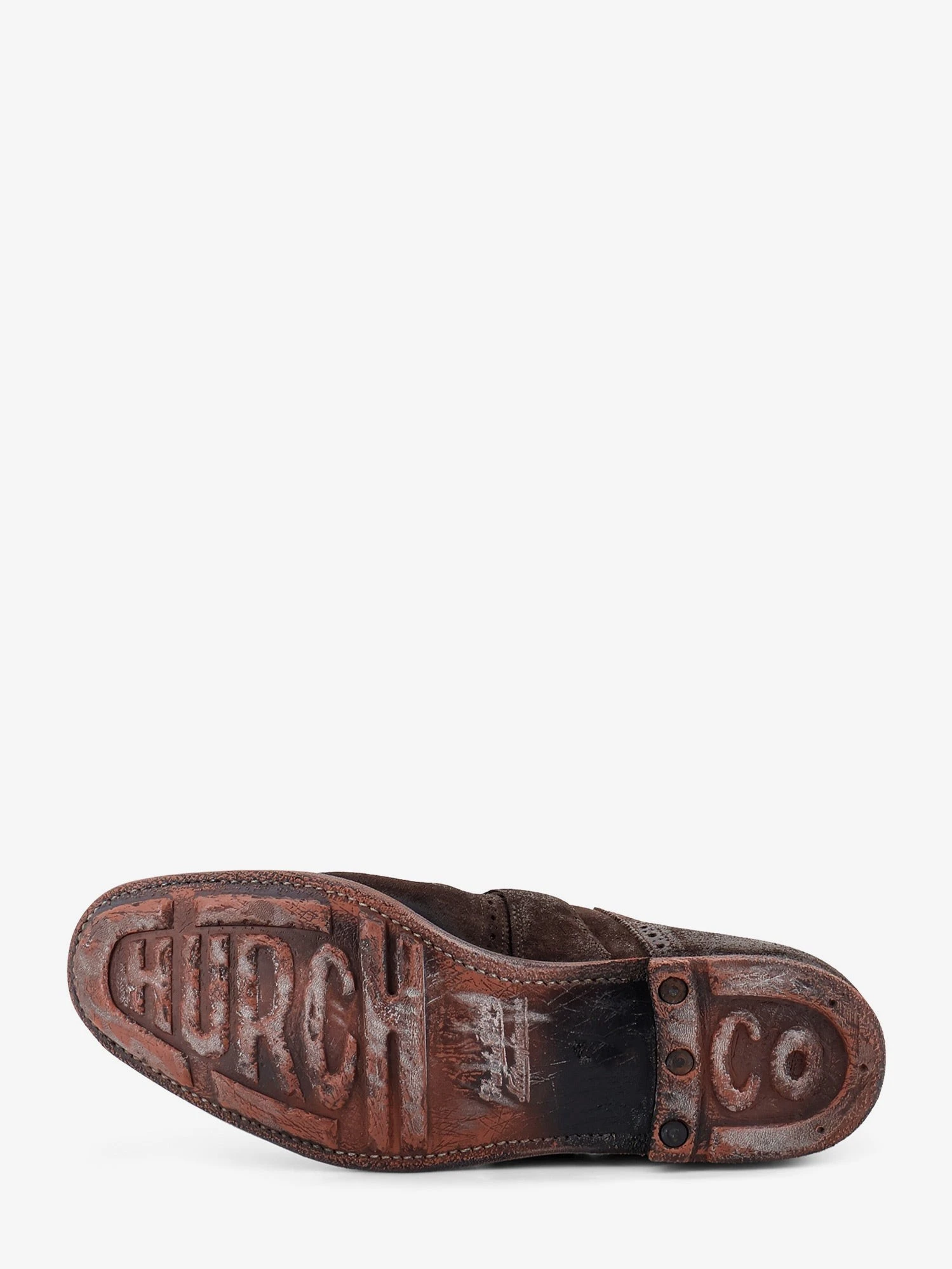 Shanghai loafers in vintage-effect suede.webp