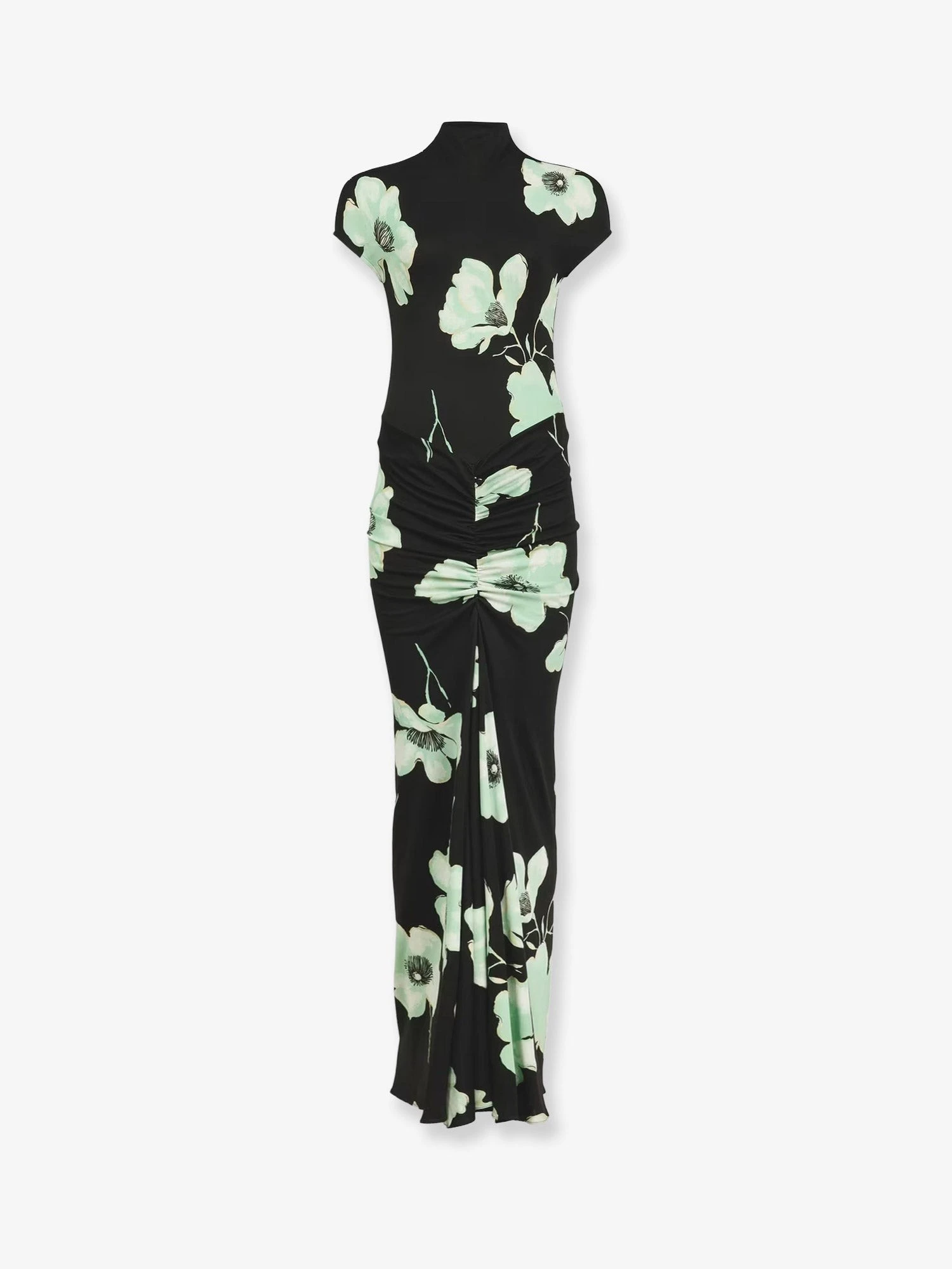 Viscose dress with Sakura print.webp