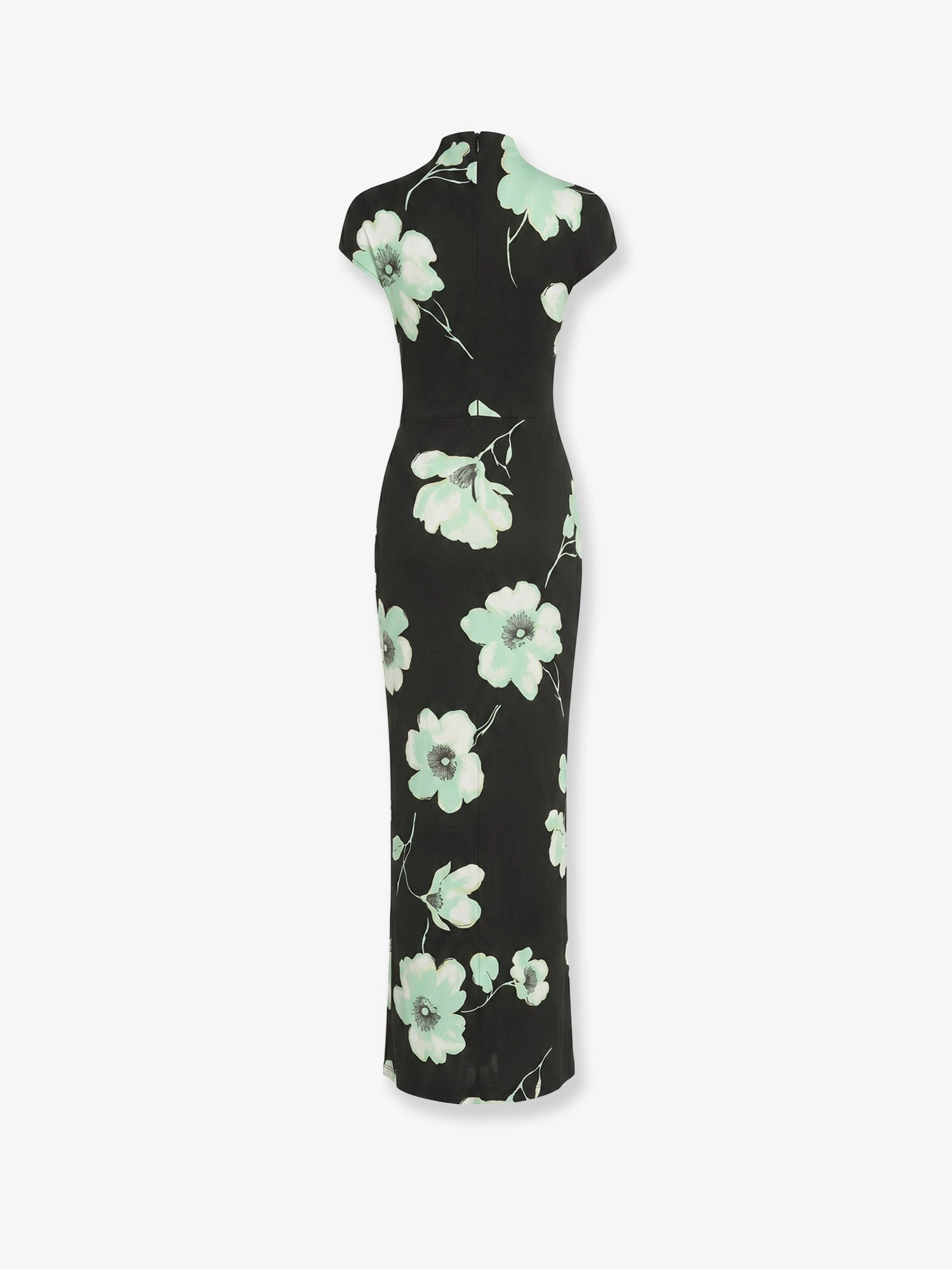 Viscose dress with Sakura print.webp