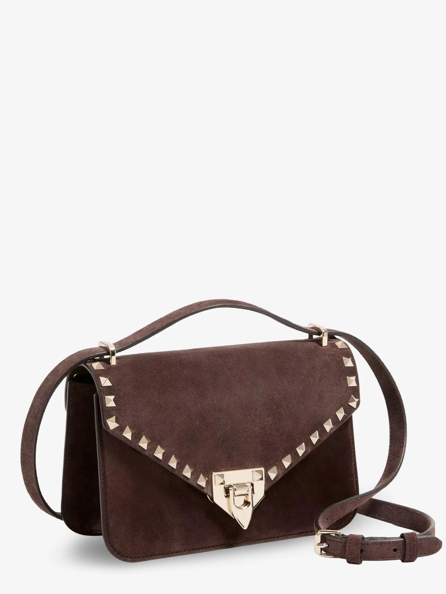 Rockstud suede crossbody bag.webp