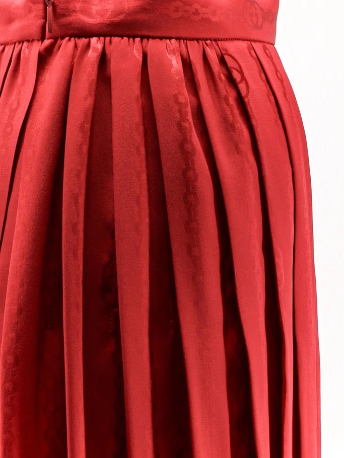 Pleated silk midi skirt.webp