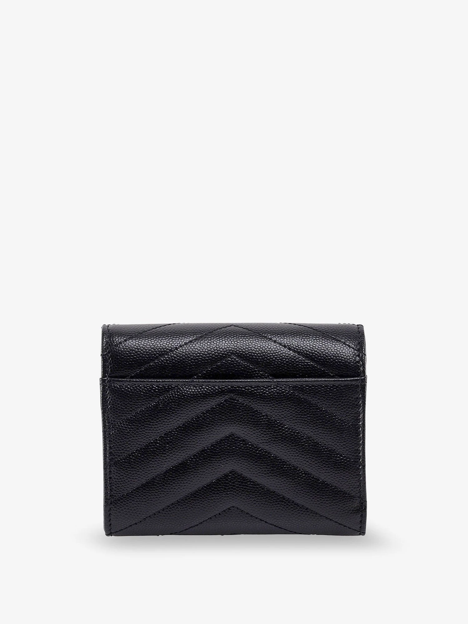 Leather wallet with Cassandre logo on the front.webp