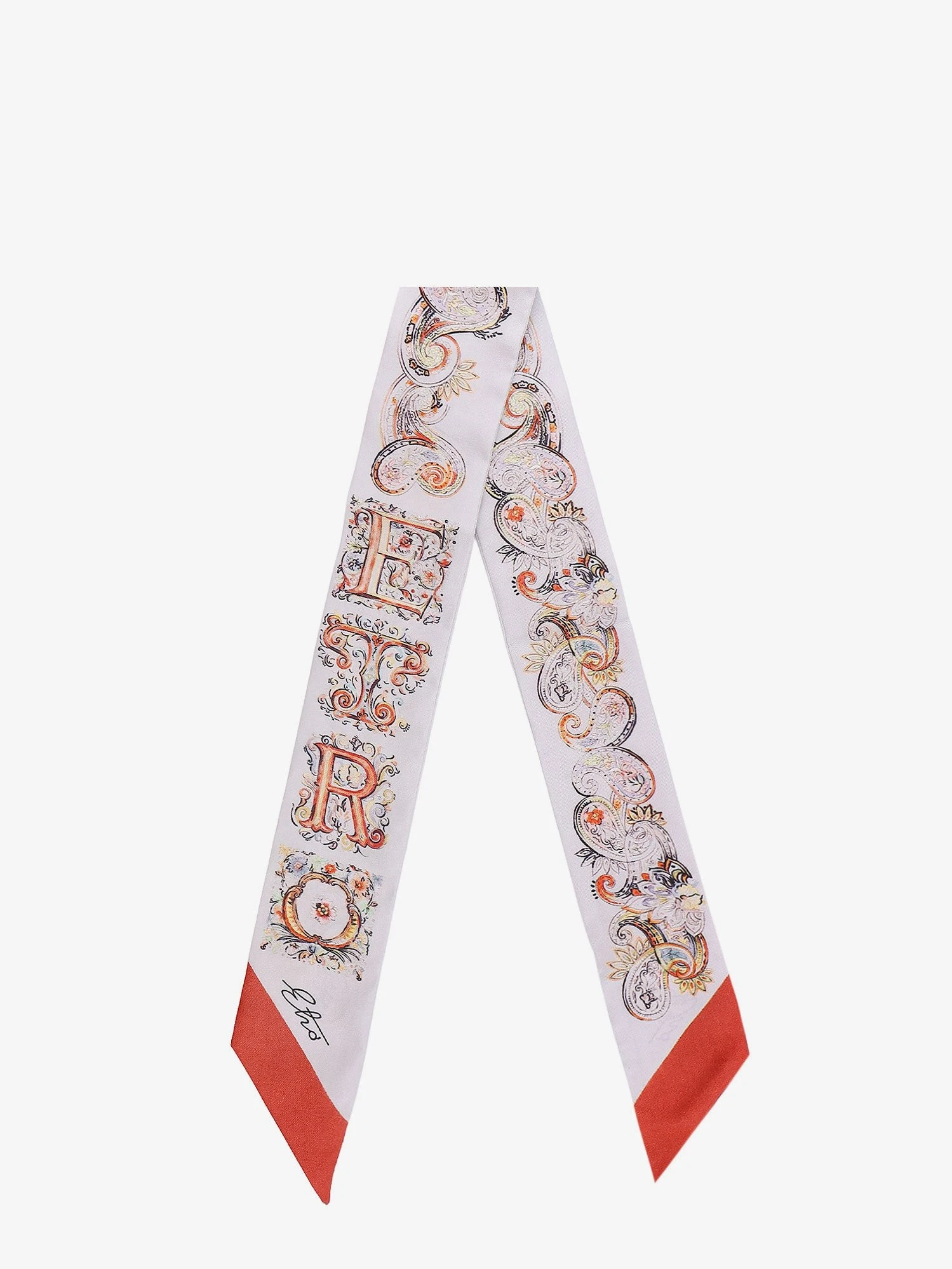 Silk bandeau with paisley print.webp
